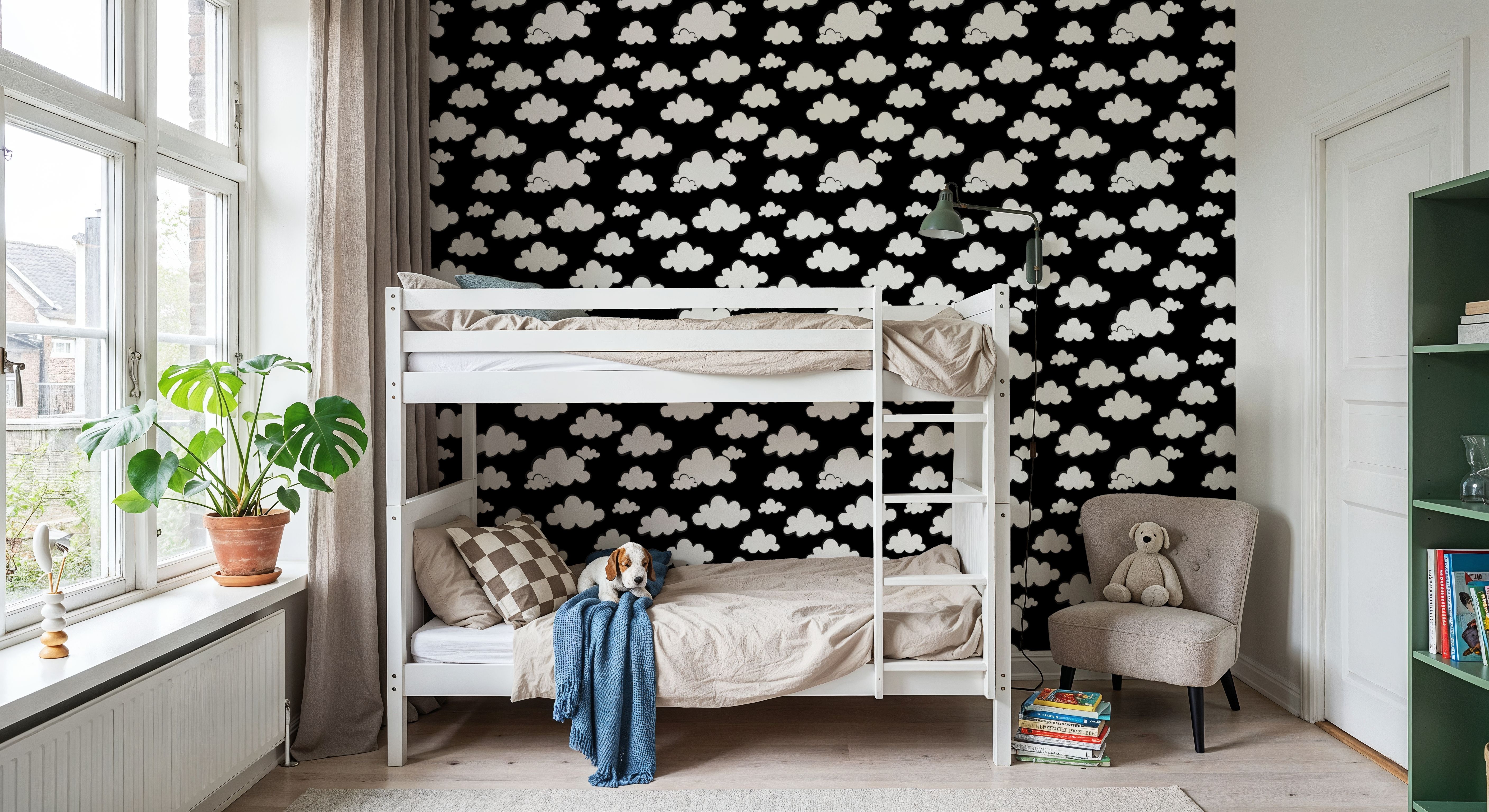 Cloudy Thoughts Black