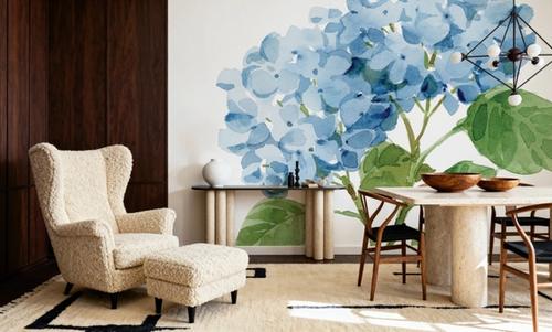 Blue Hydrangea I