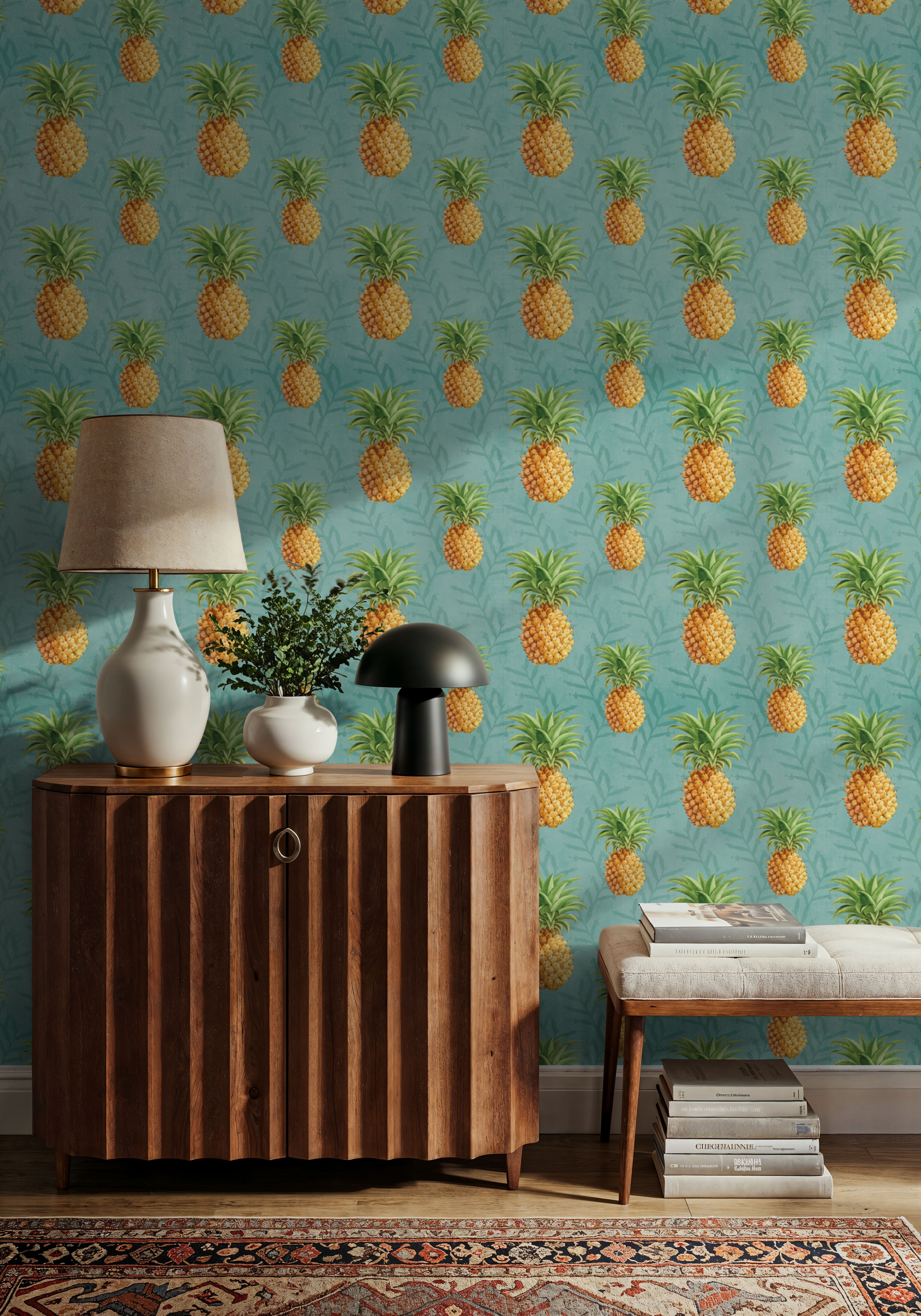 Pineapple Paradise Turqouise