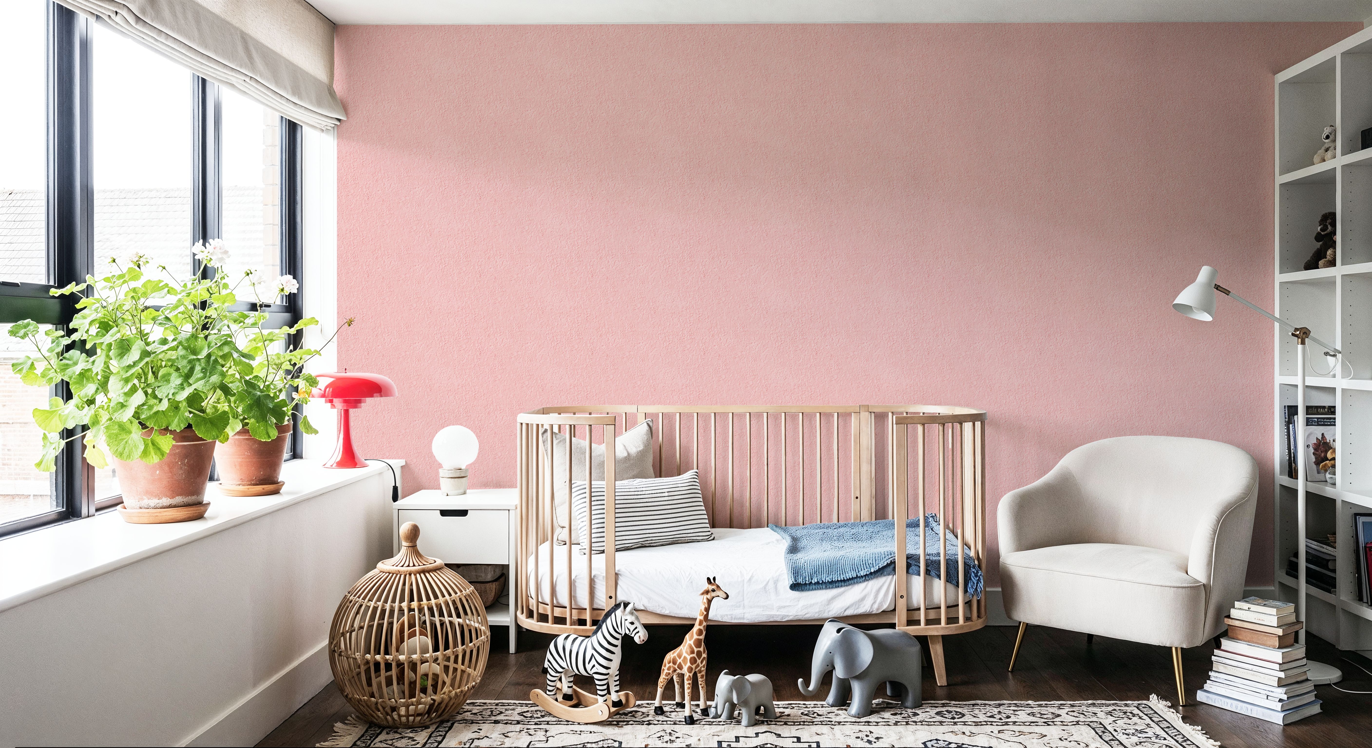 Faux Sand Stucco Finish, Blush