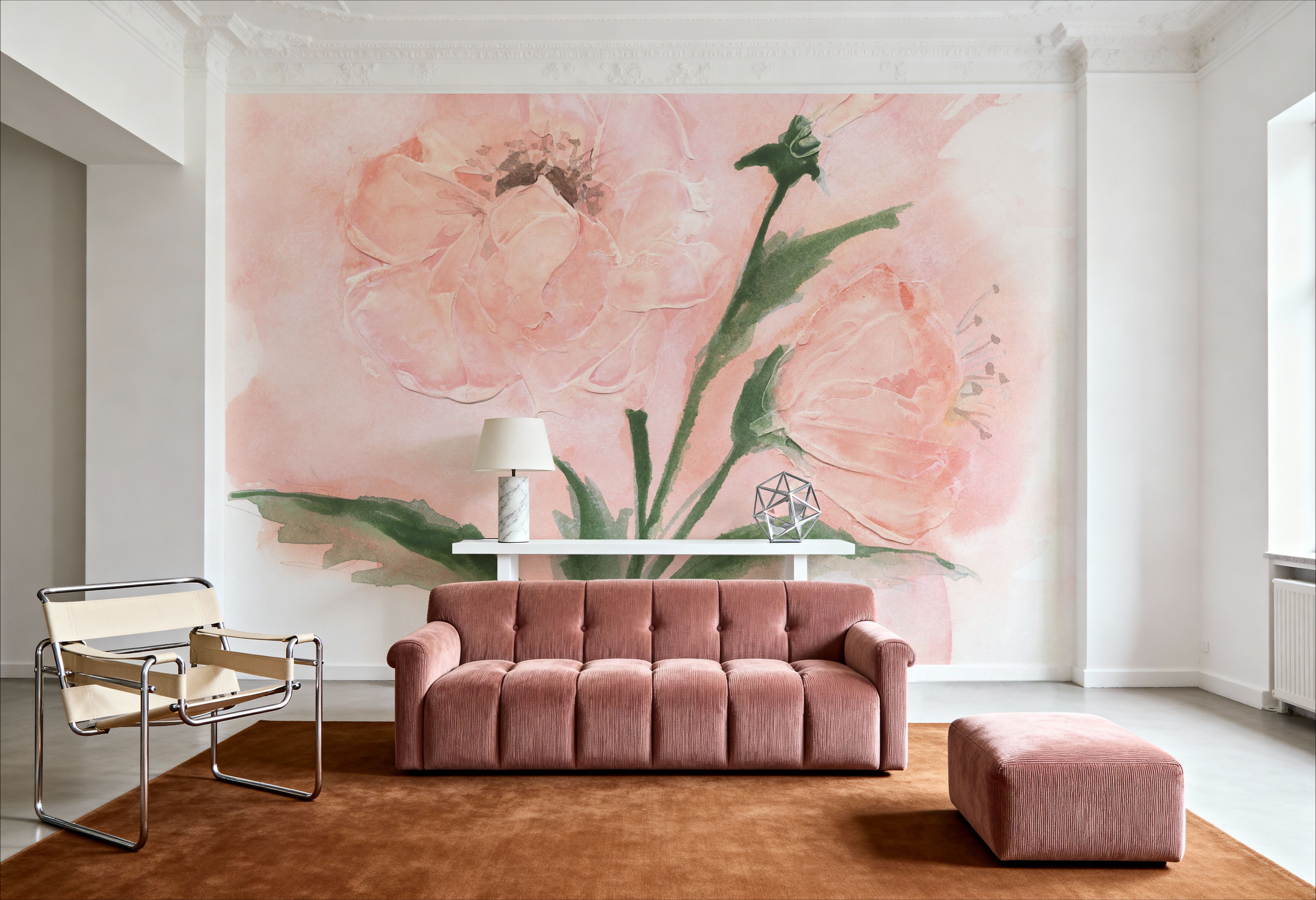 Dimensional Poppy I, Papier peint