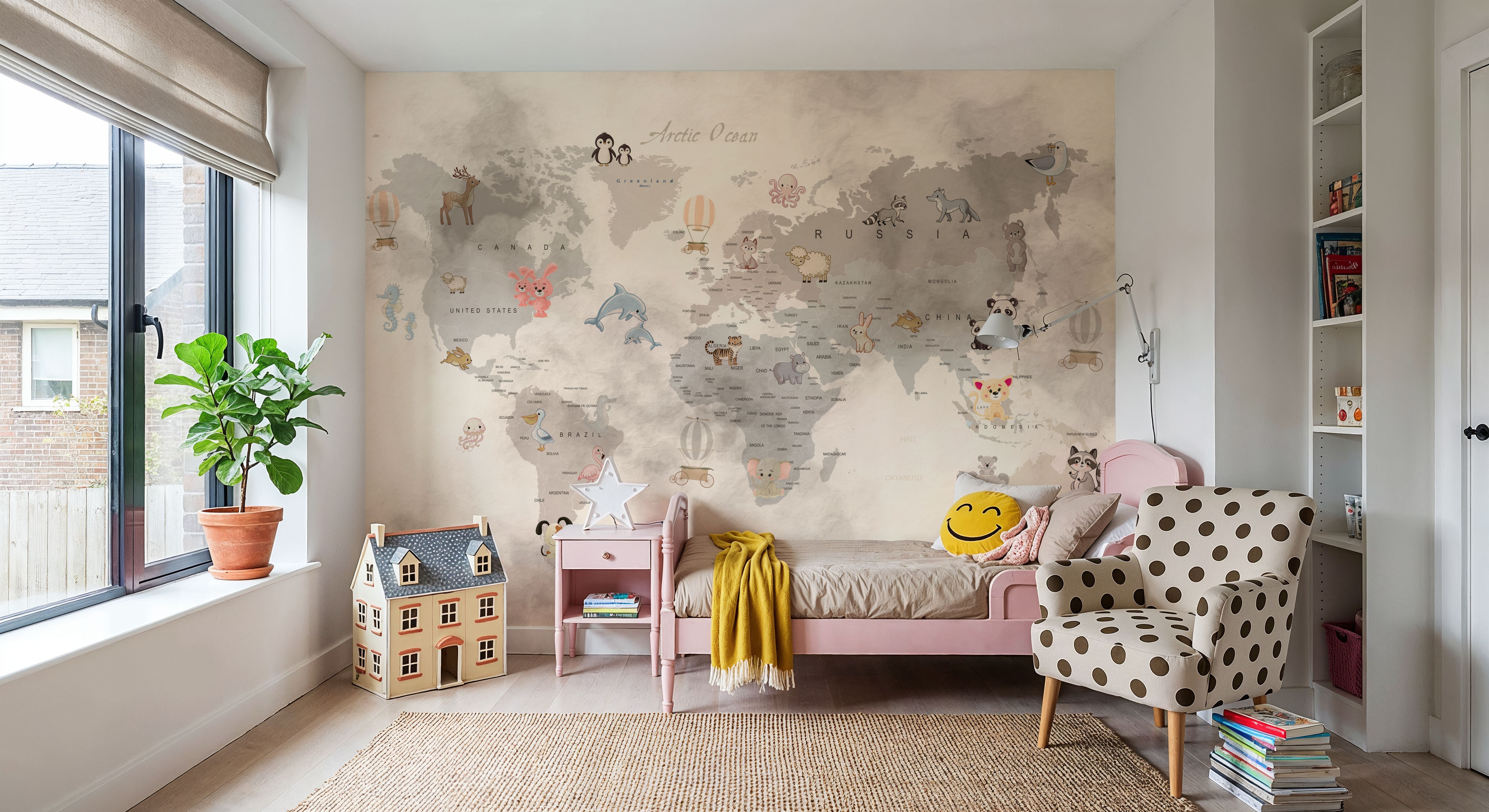 Baby Animals Map