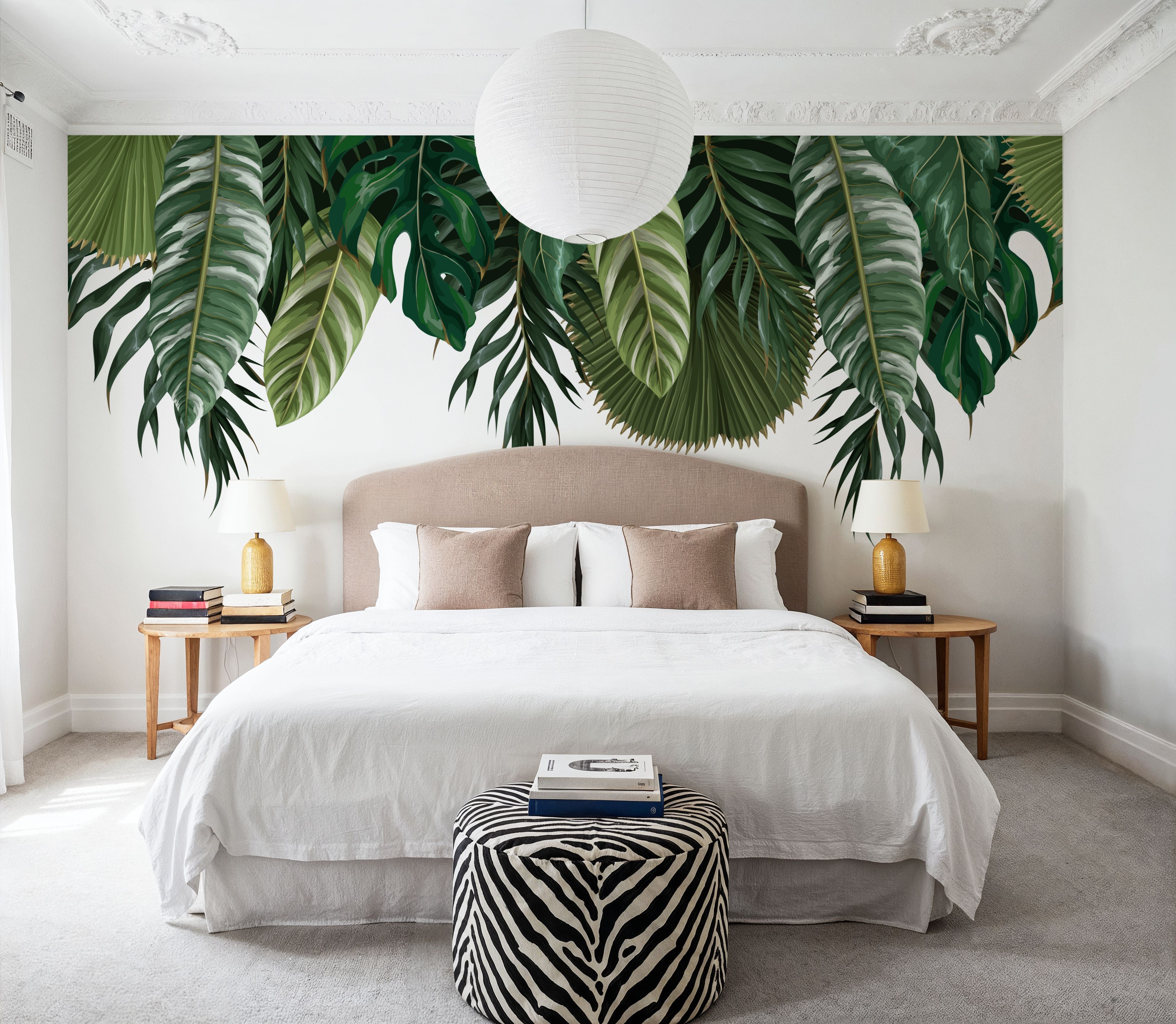 Monstera Cave, Wallpaper