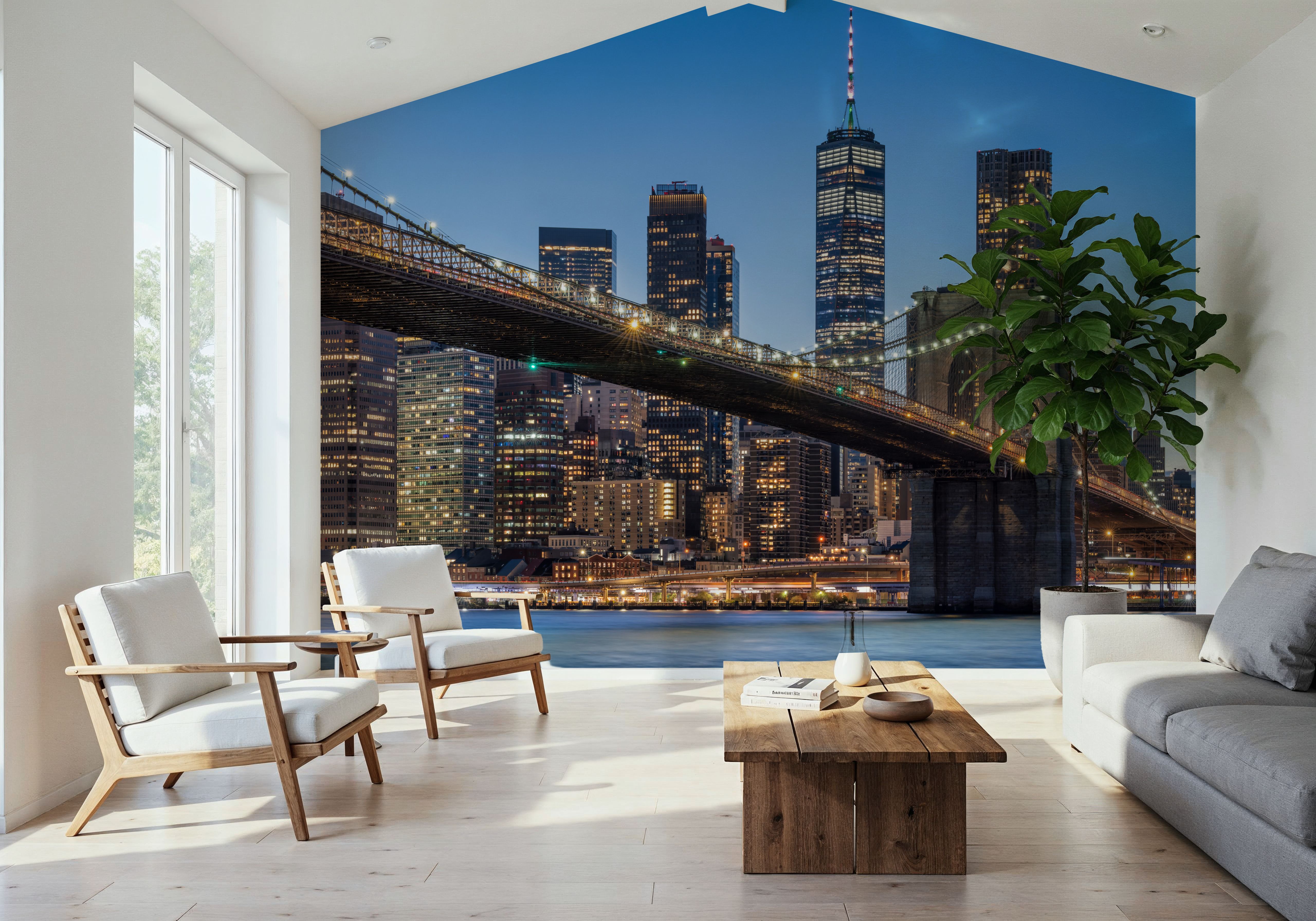 Brooklyn Bridge at Dusk, Tapeten