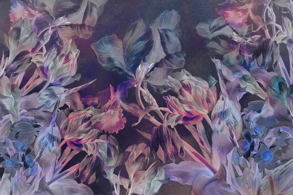 Tulips Feast, Purple