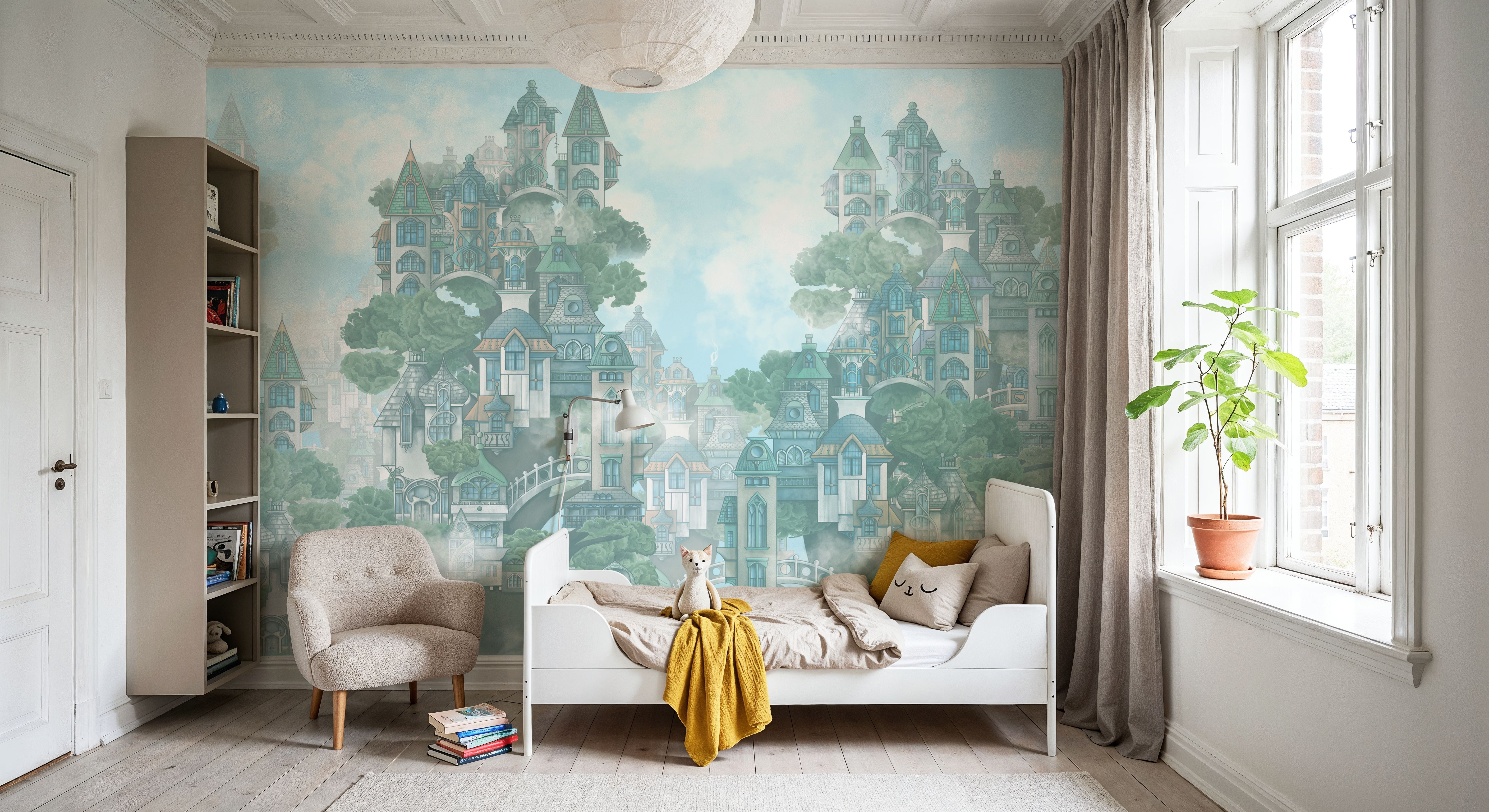 Treehouse Neighborhood Cool Pastel