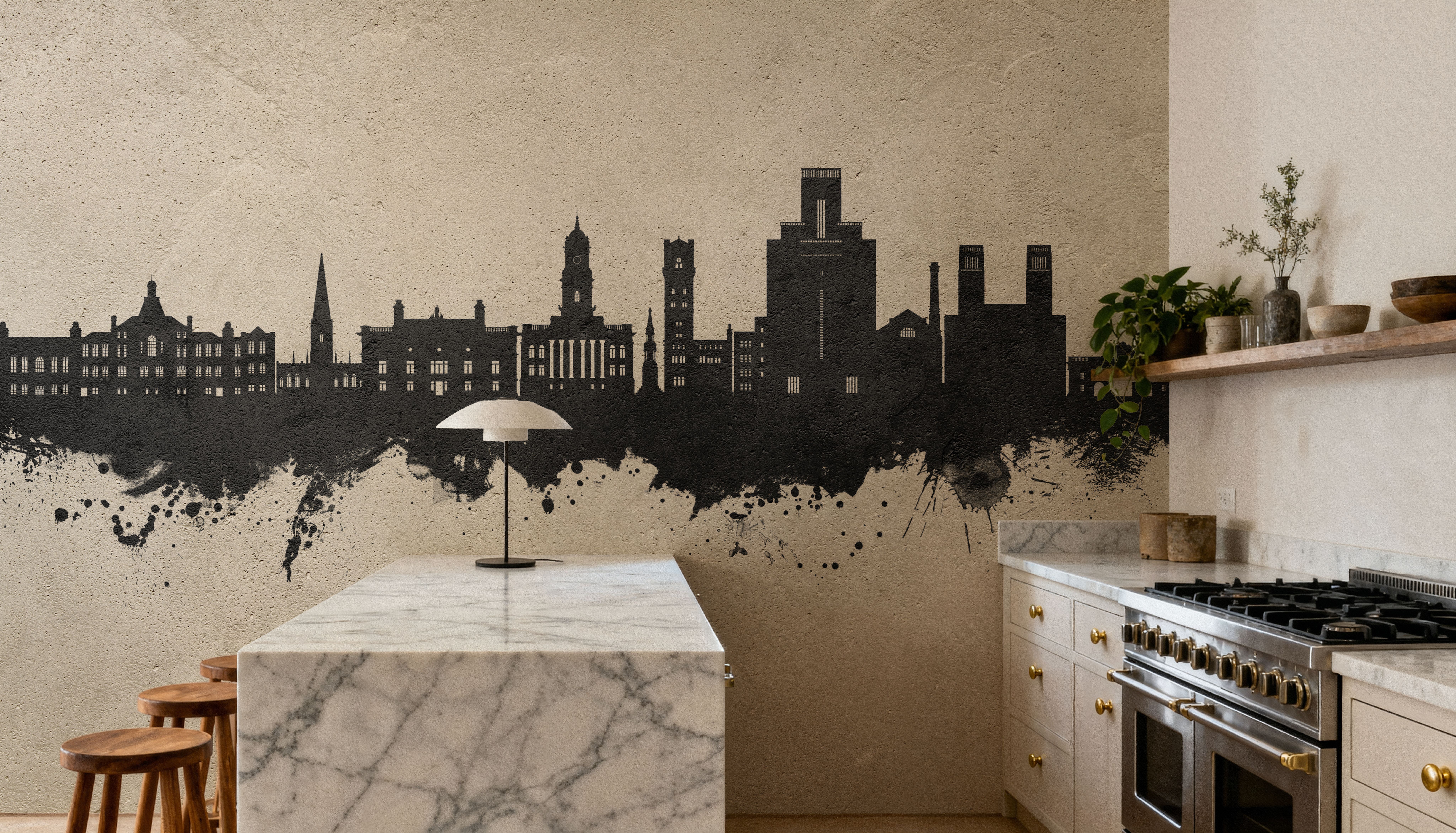 Birkehead England Skyline Concrete