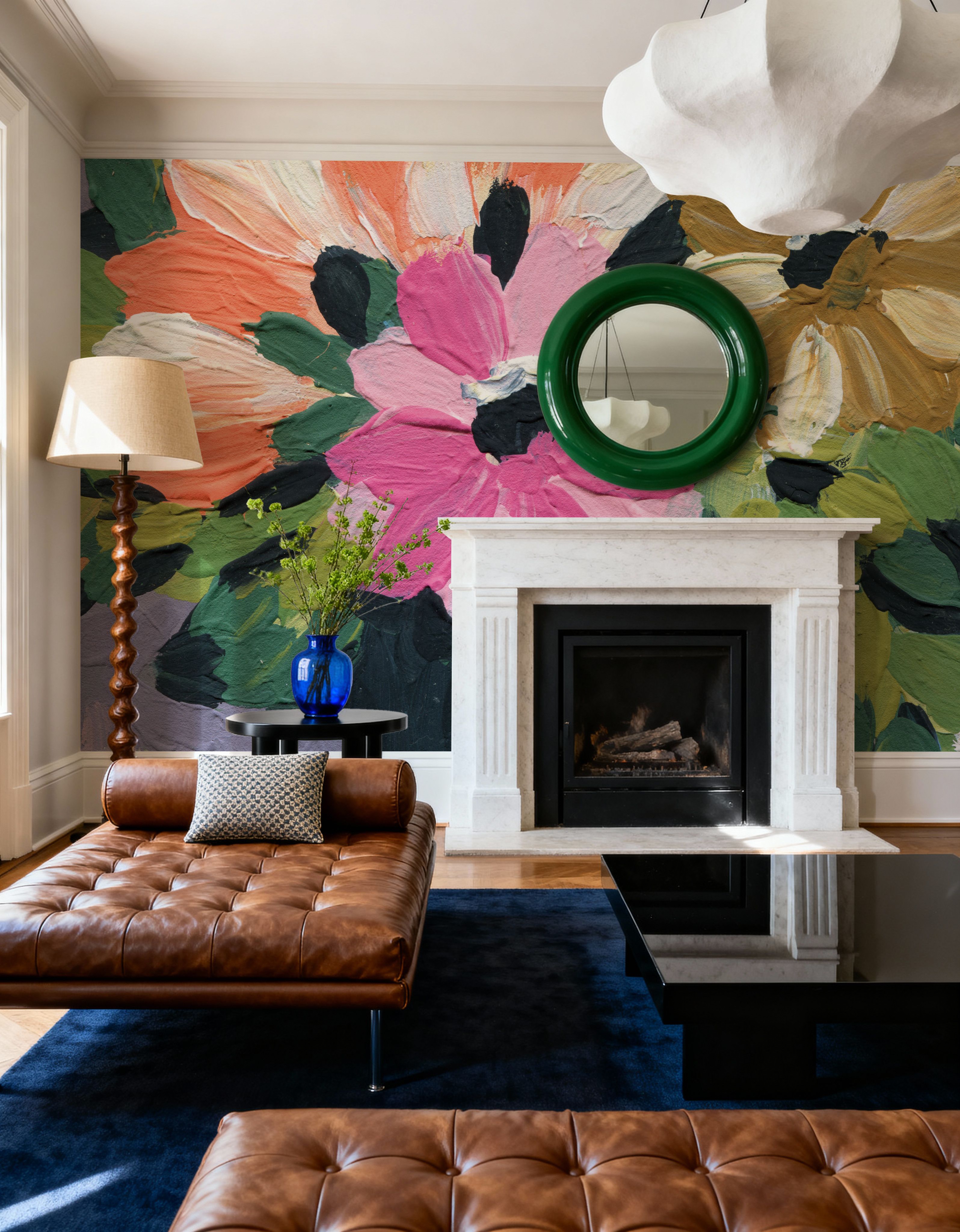 Painterly Florals in Vase I