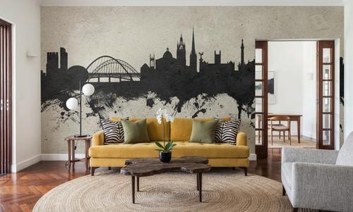 Newcastle England Skyline Concrete