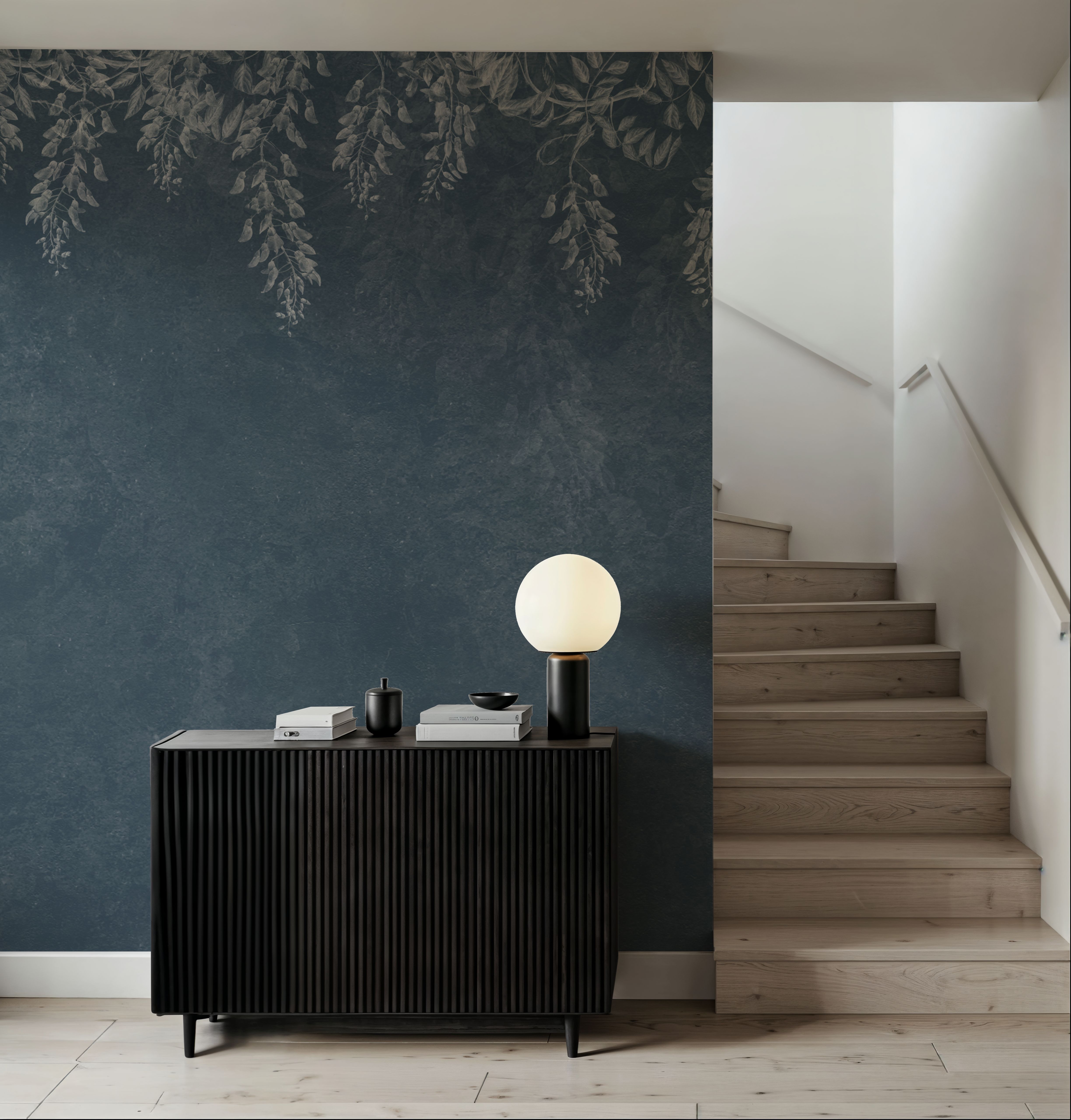 Welcome to our Theatre, Dusty Prussian Blue