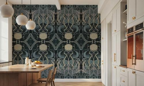 Art Noveau III Gray