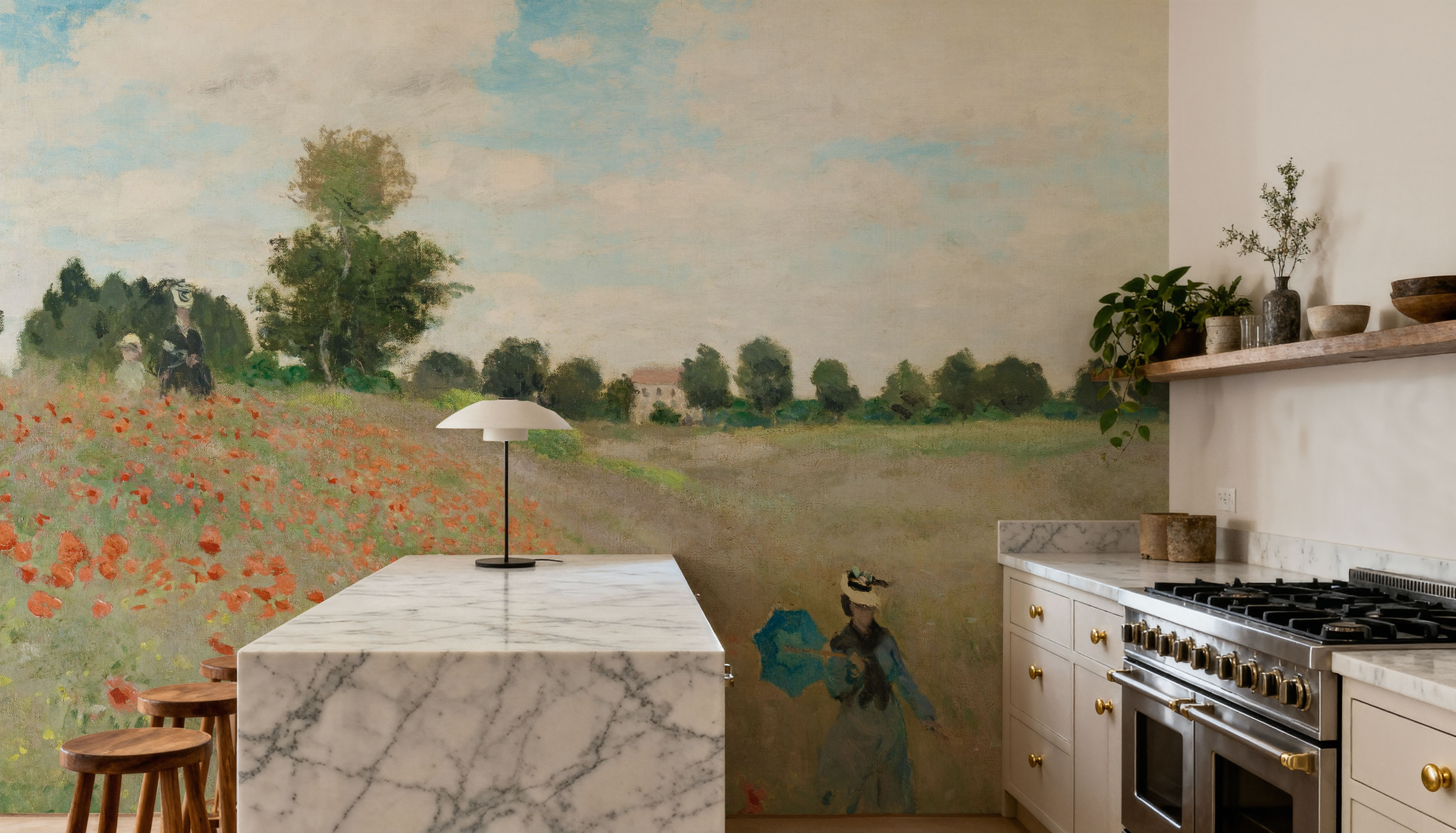 The Poppy Field near Argenteuil