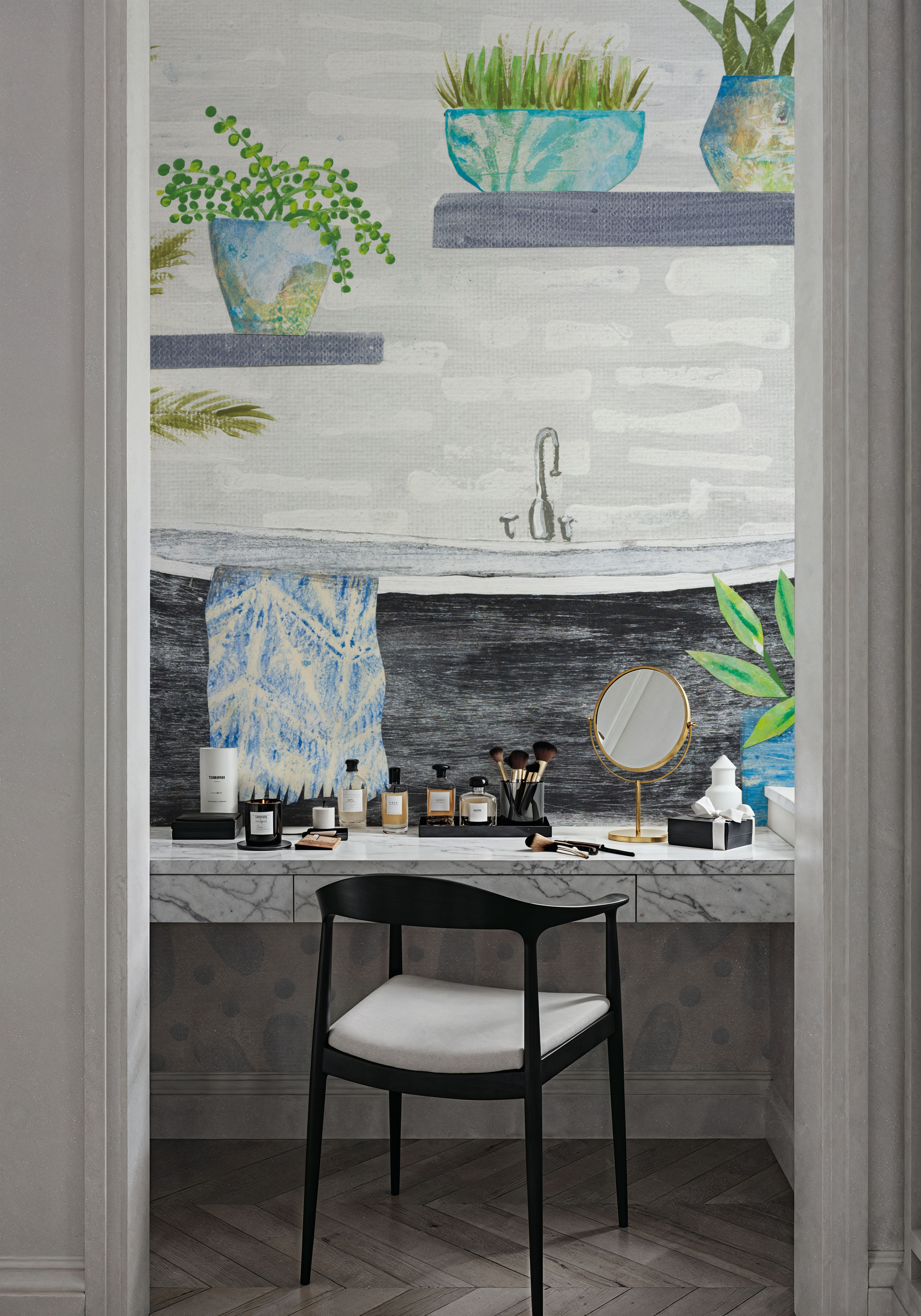 Botanical Bathroom I