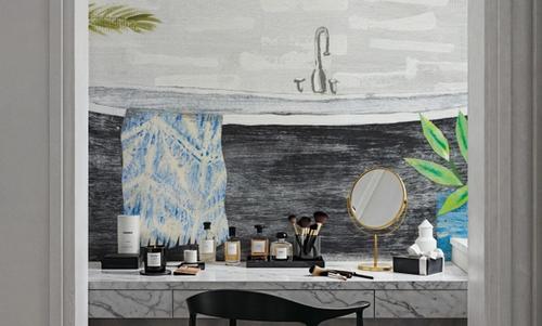 Botanical Bathroom I