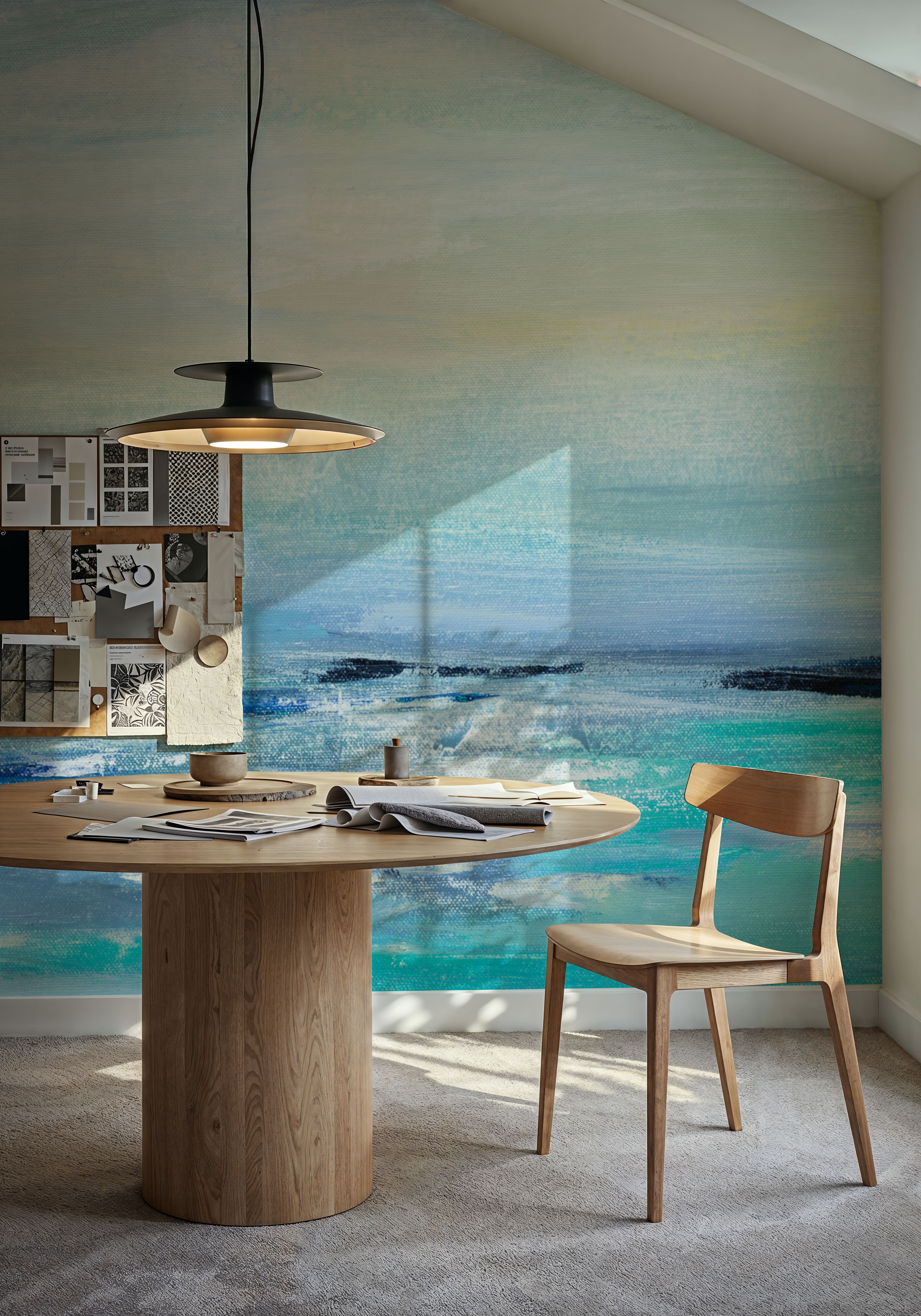 Turquoise Sea Waves II