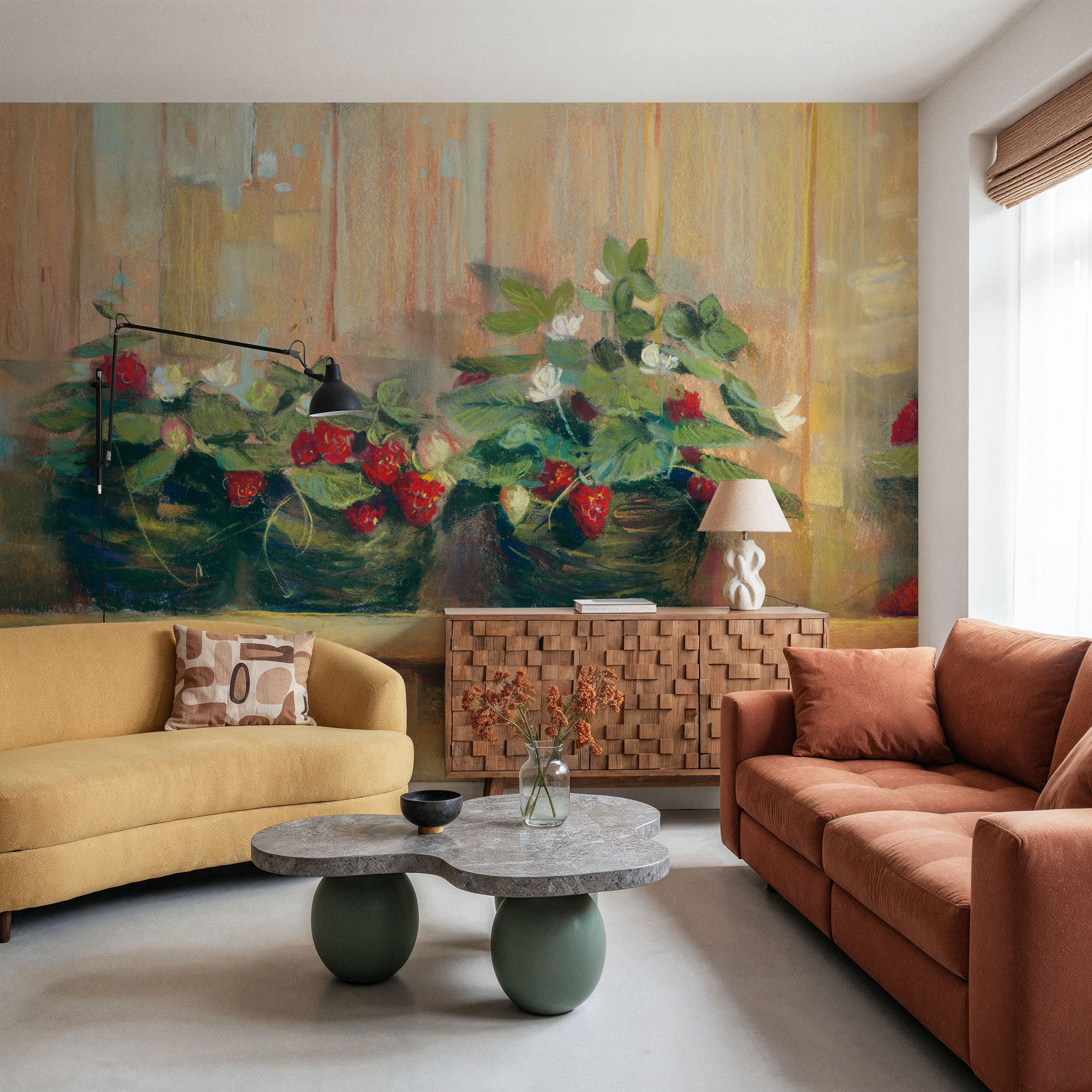 Strawberries in Pots