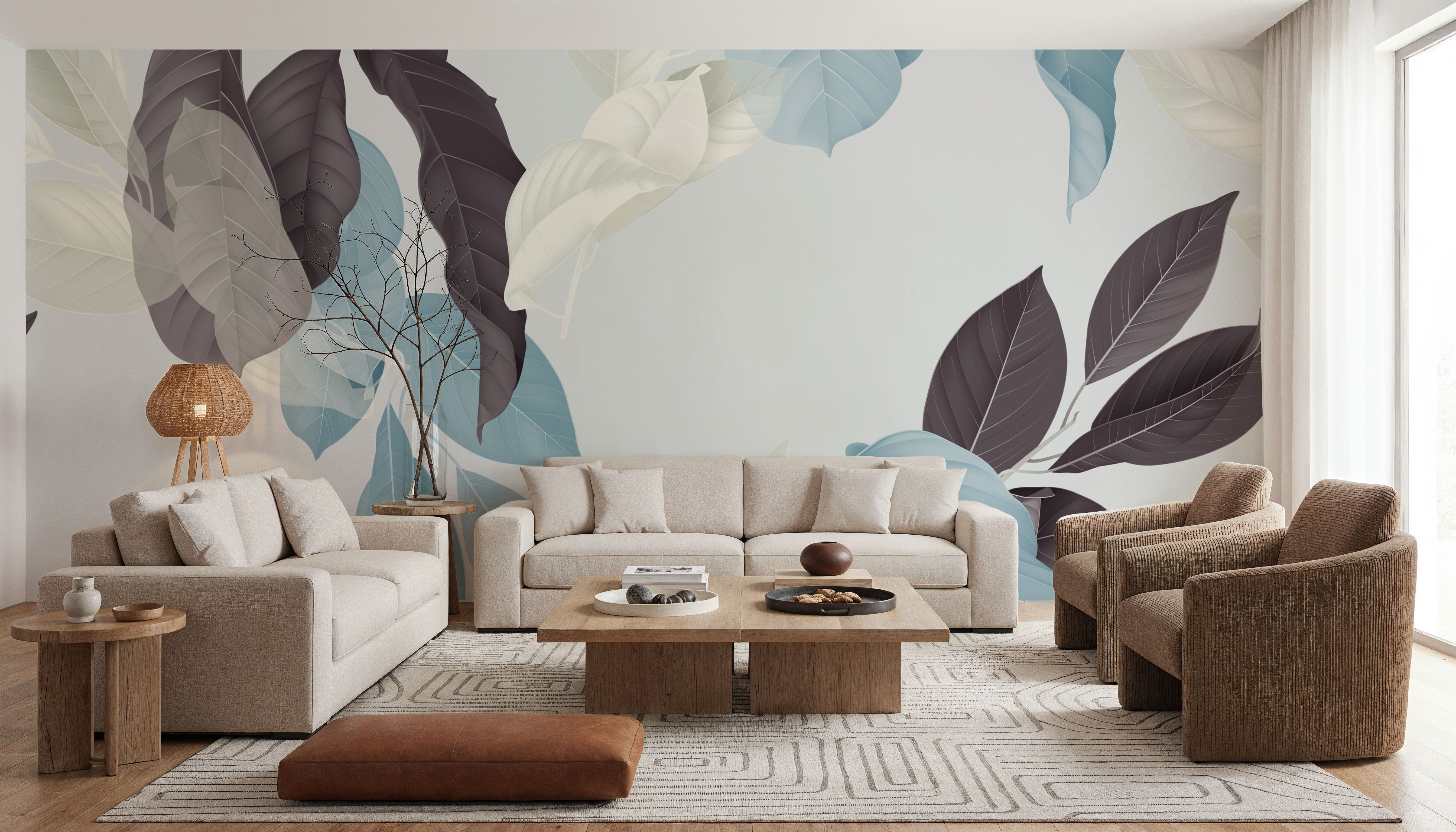 Blue and Blue , Wallpaper