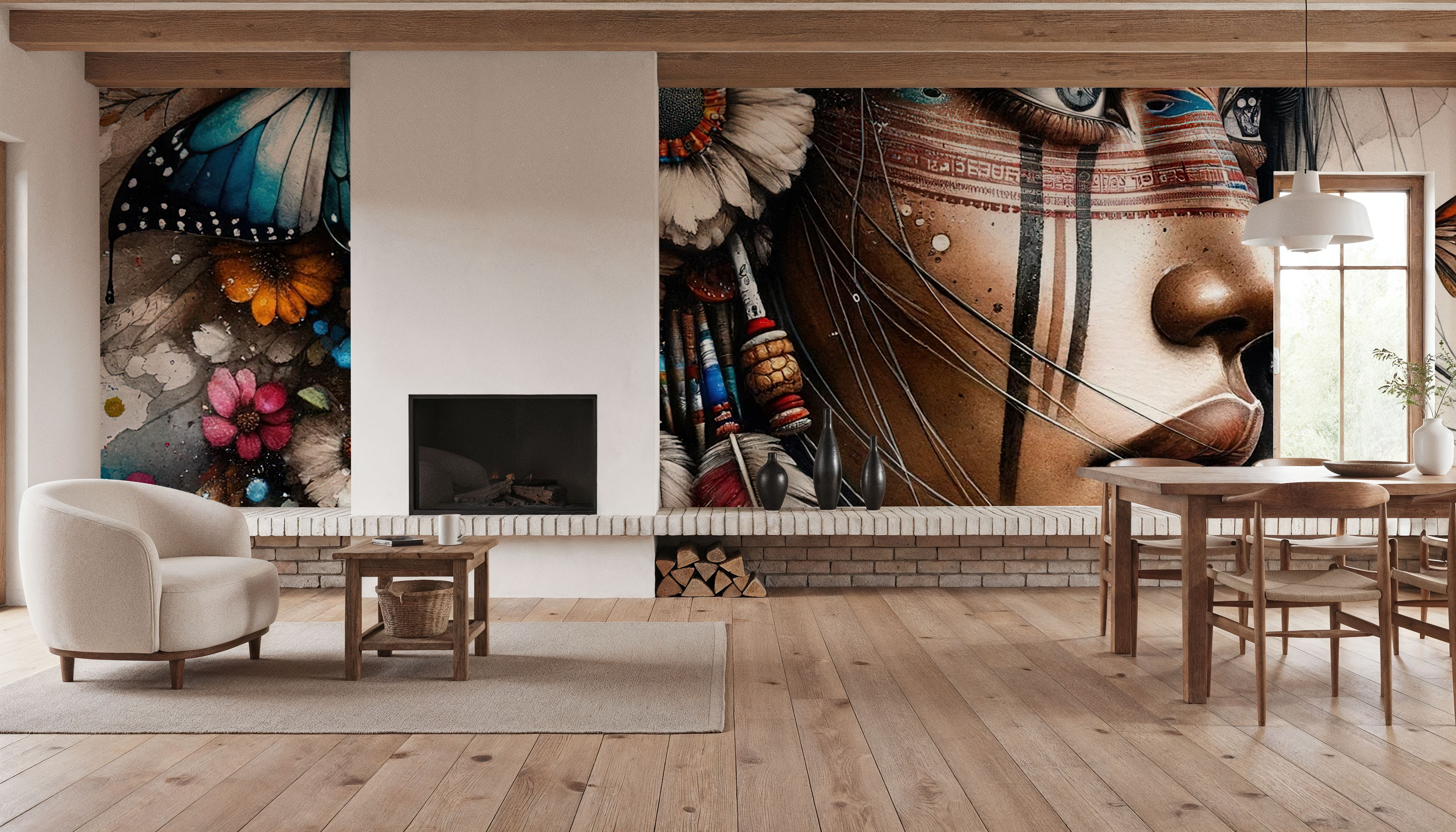 Feathers and Butterflies