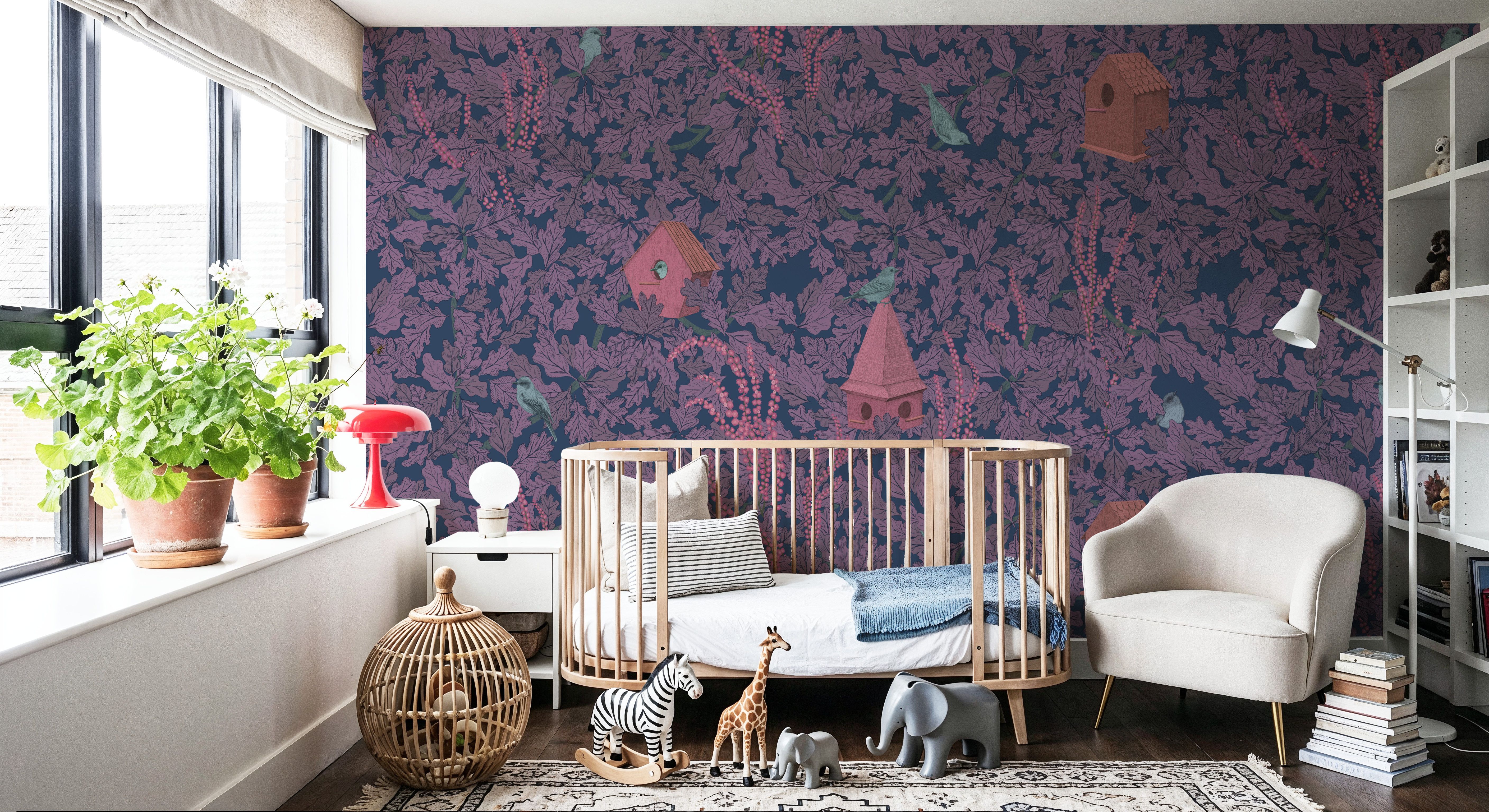 Bird House Oak, Purple