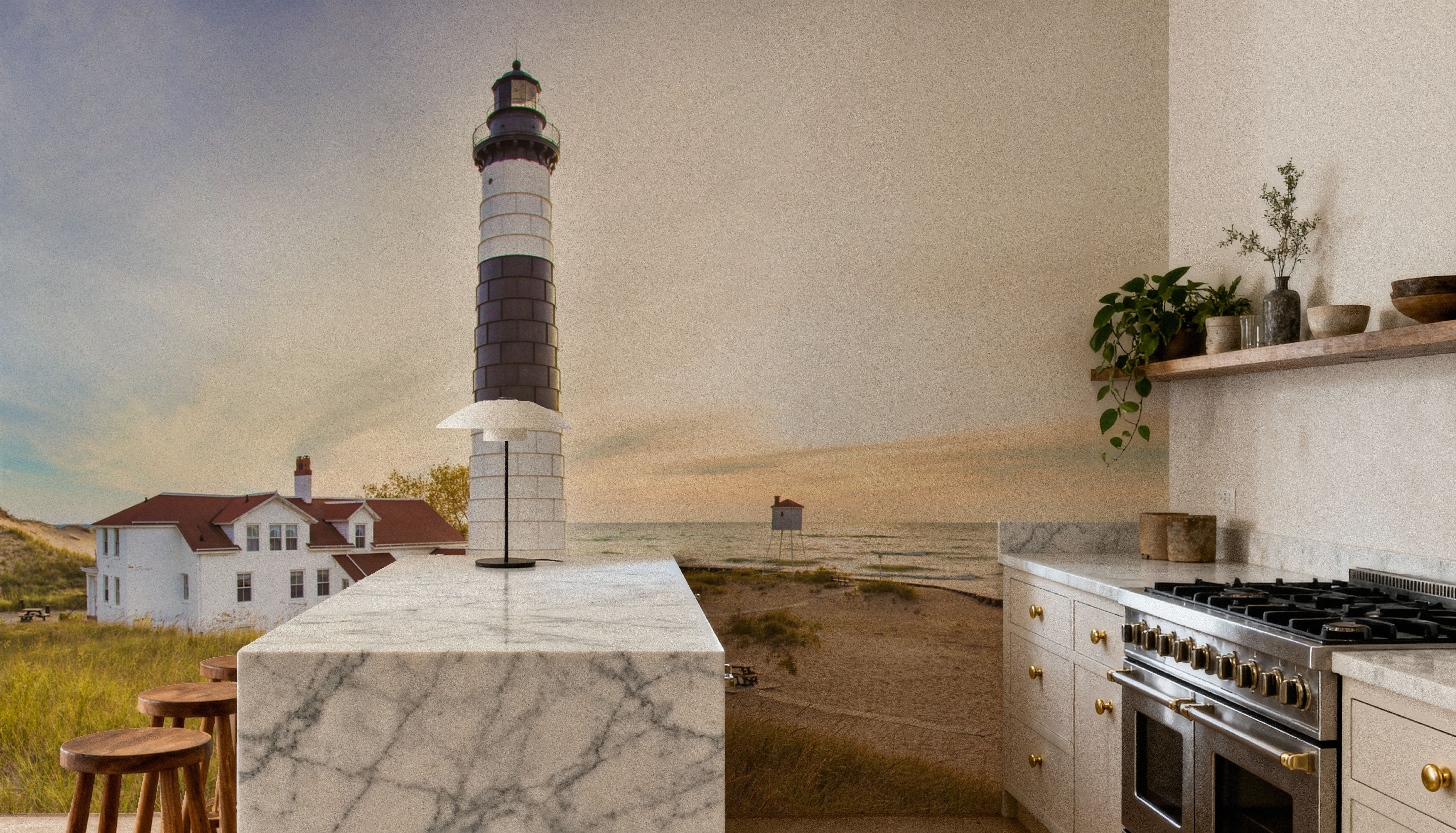 Coastal Lighthouse Beacon