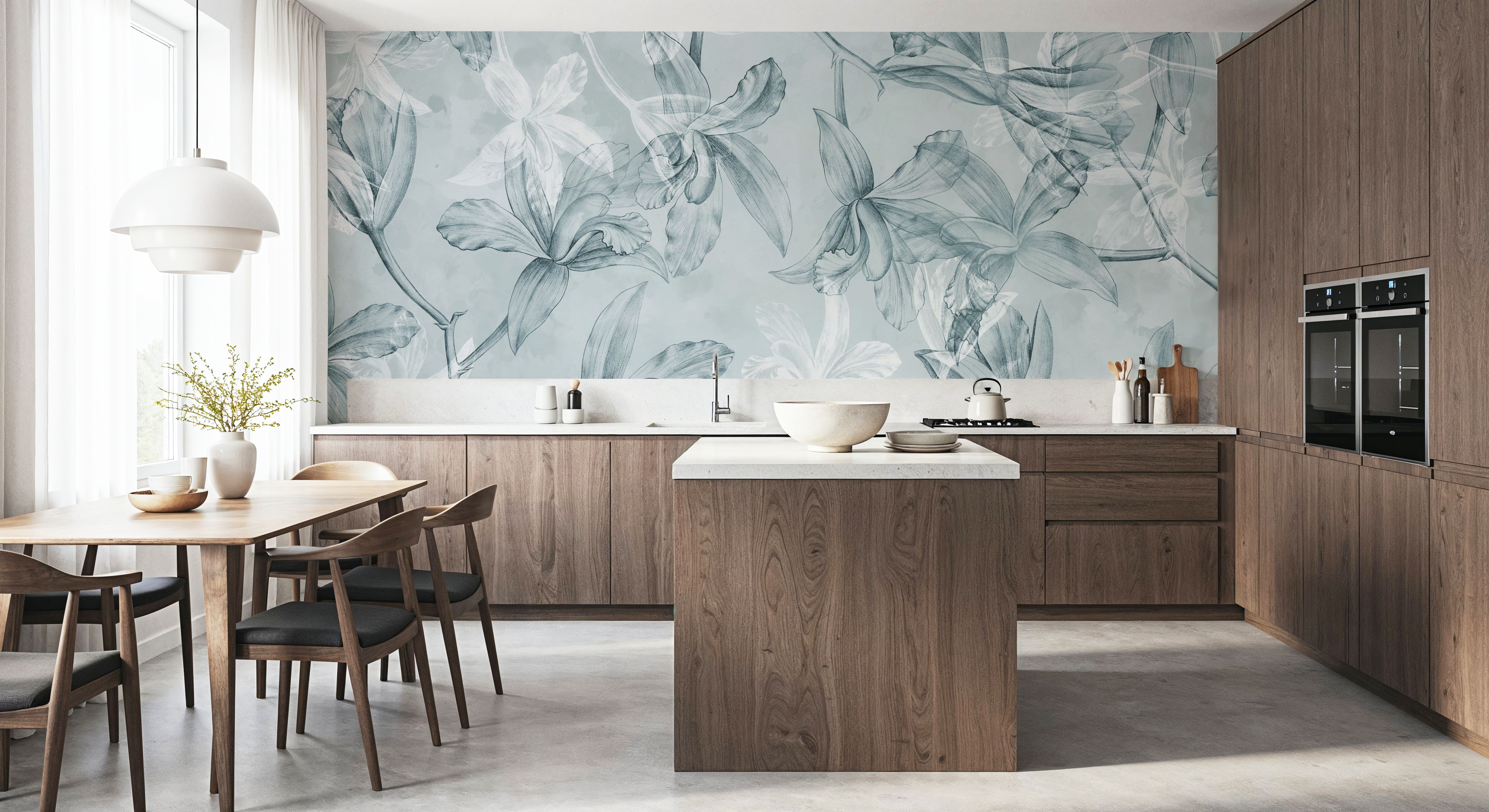 Orchids on Water, Papel de parede