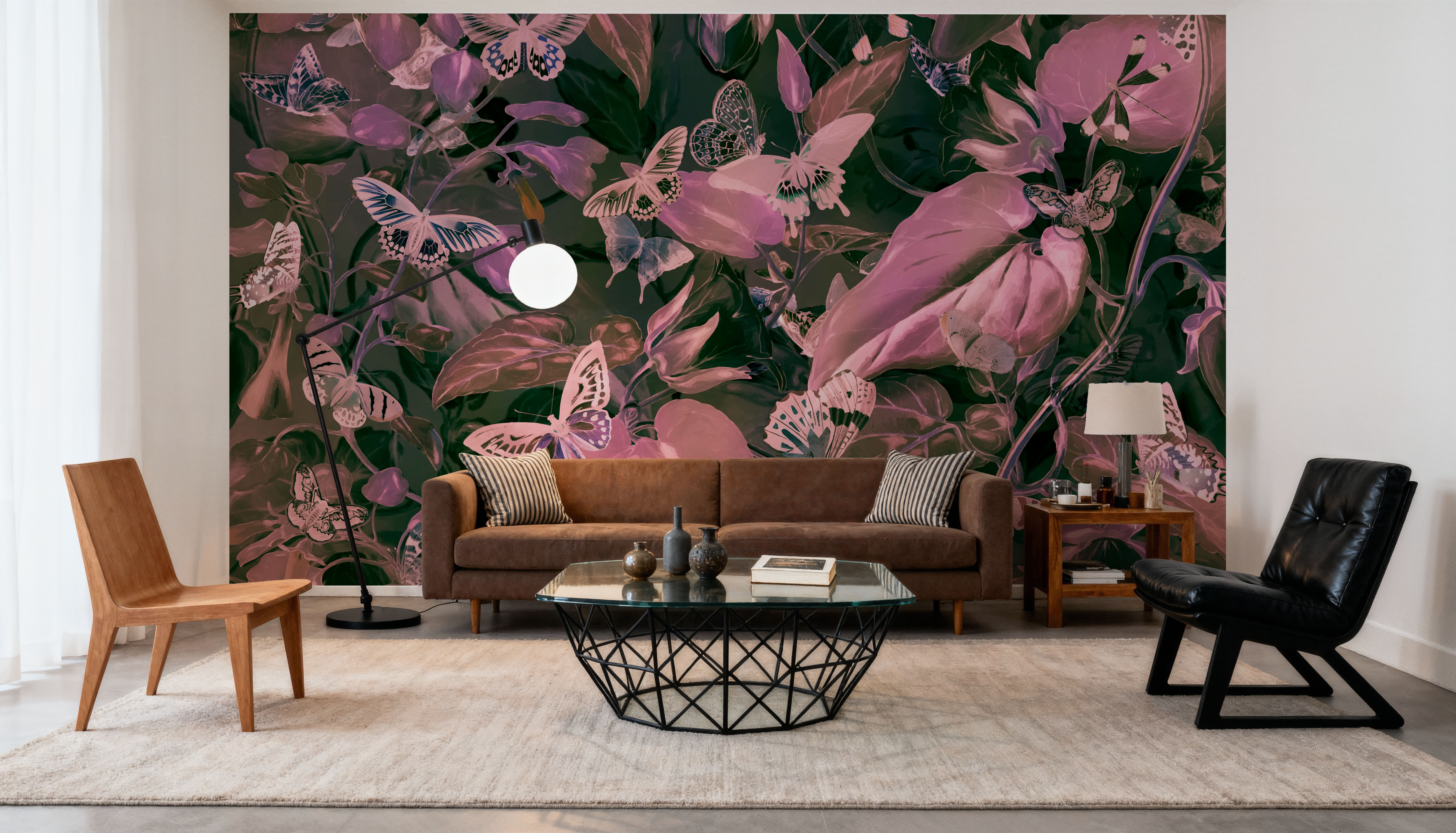 Butterfly Paradise Bright Pink