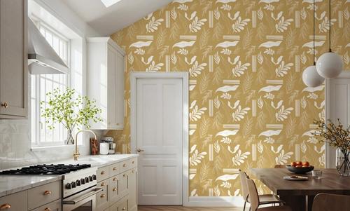 Autumn Leaves Beige