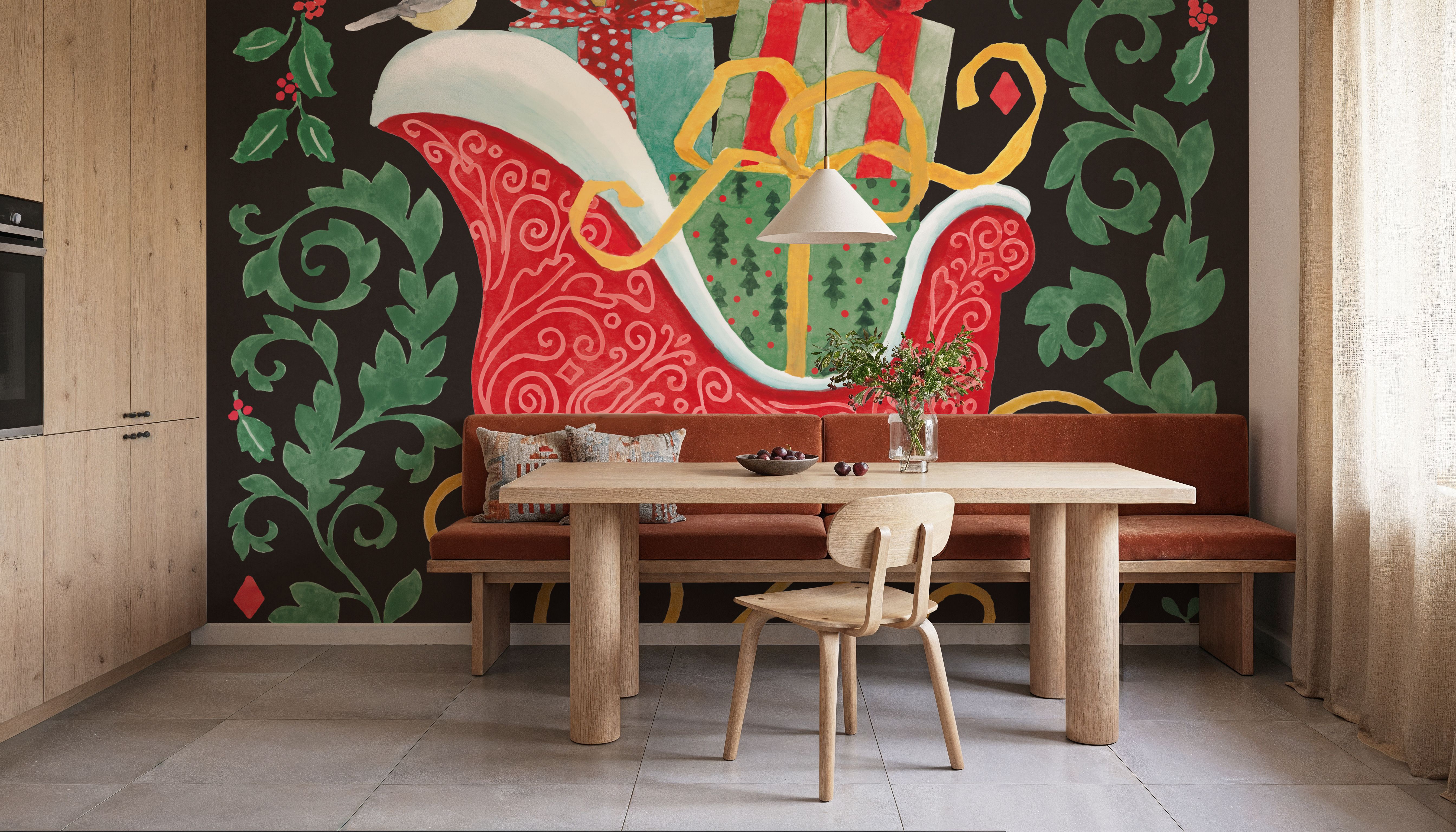 Decorative Holiday III, Behang