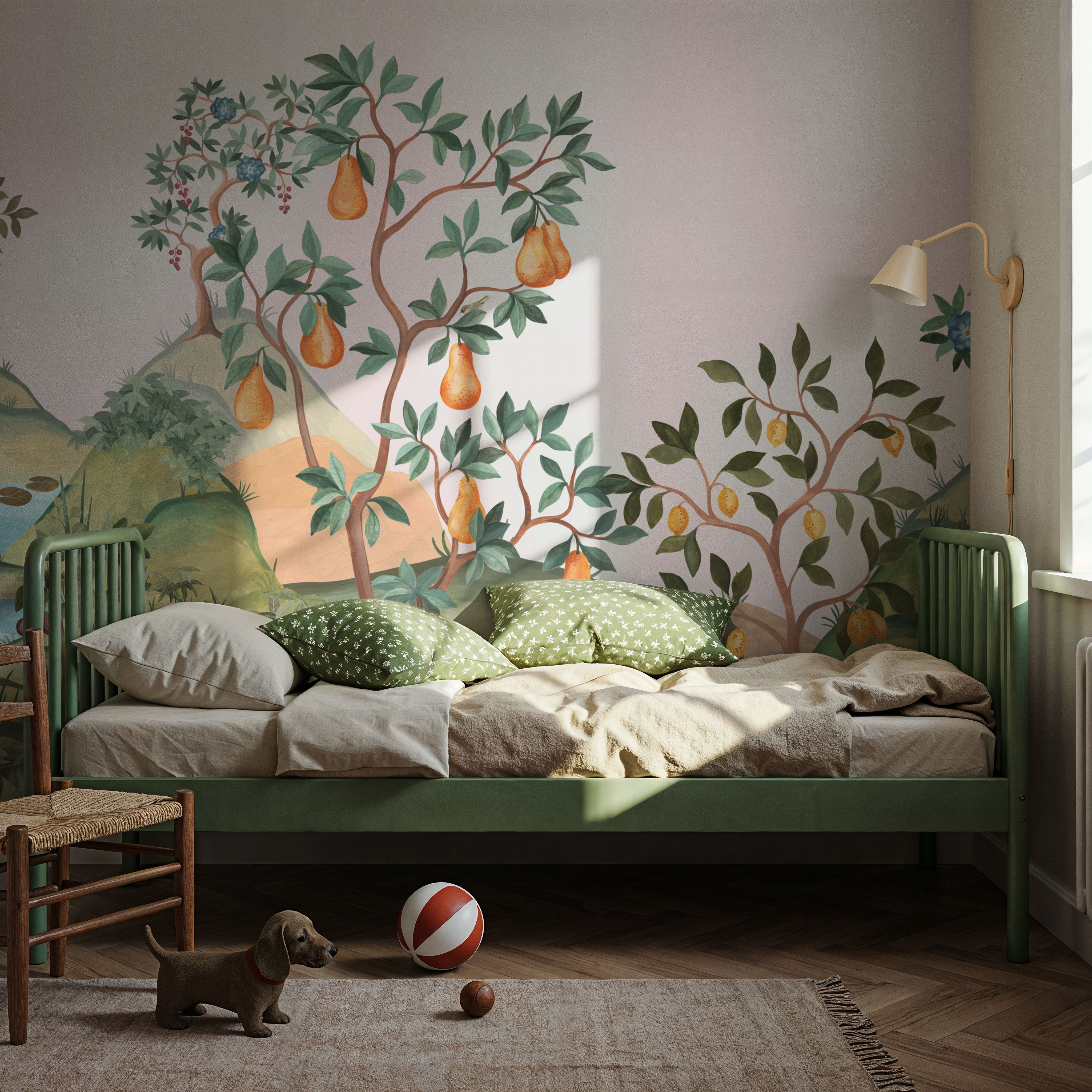 Orchard Reverie (no animals), Soft Pink