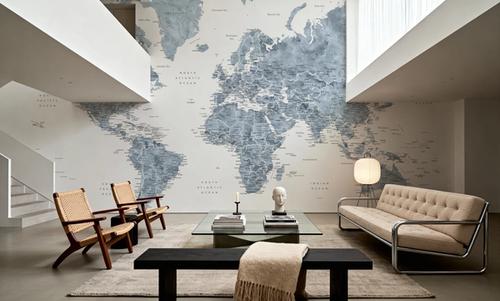 World Map Cities - Ninian