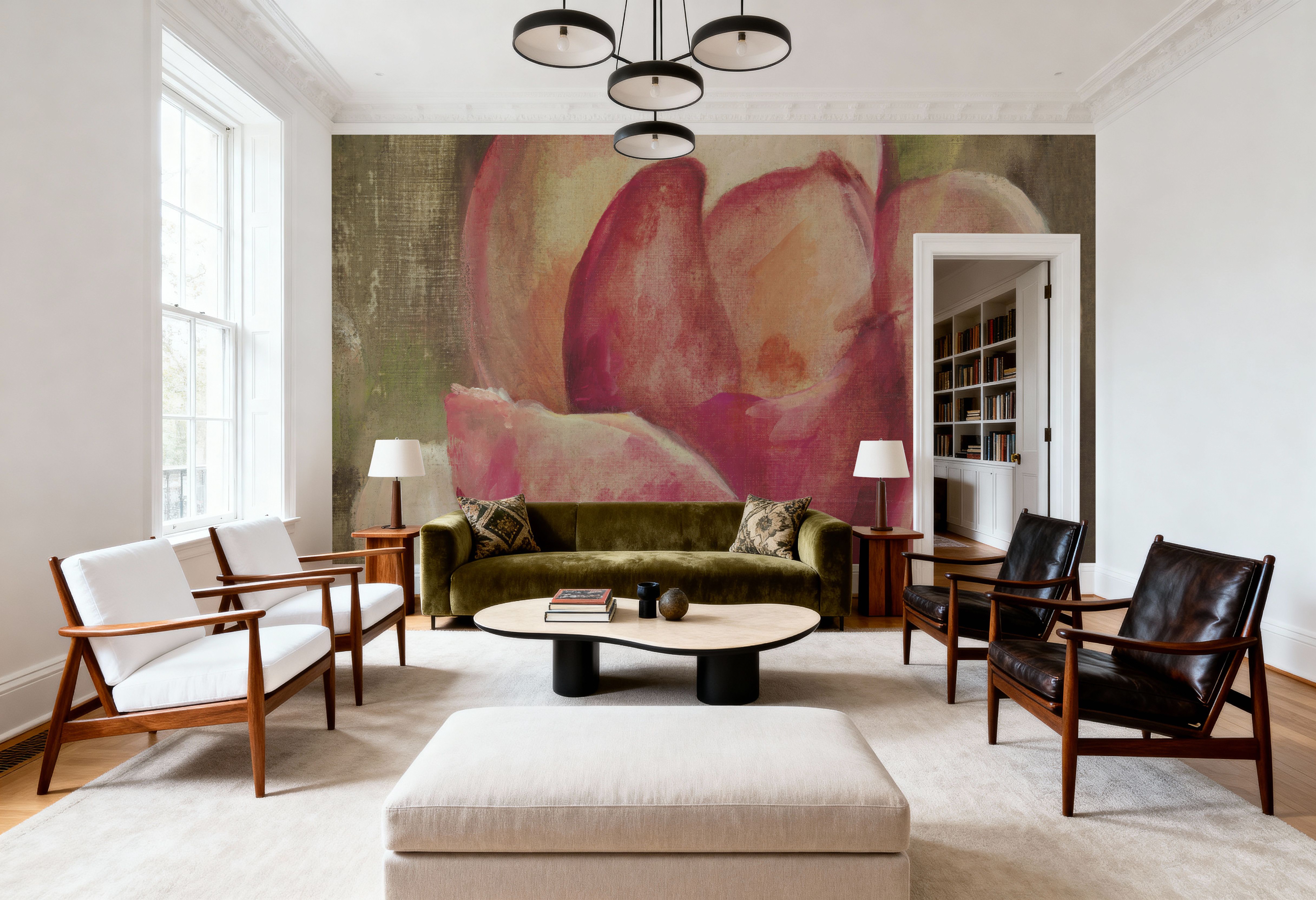 Pink Blossom on Canvas