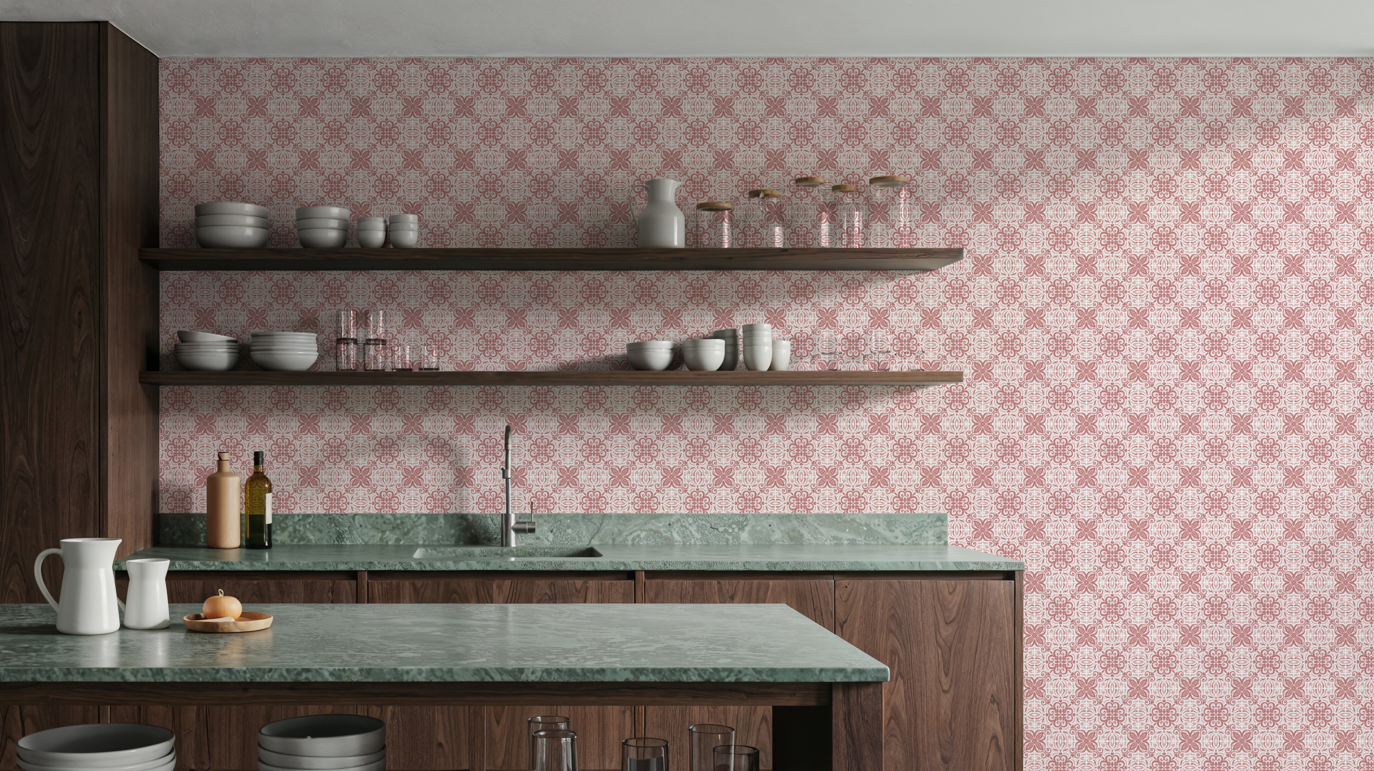 Italian Tiles, Rose