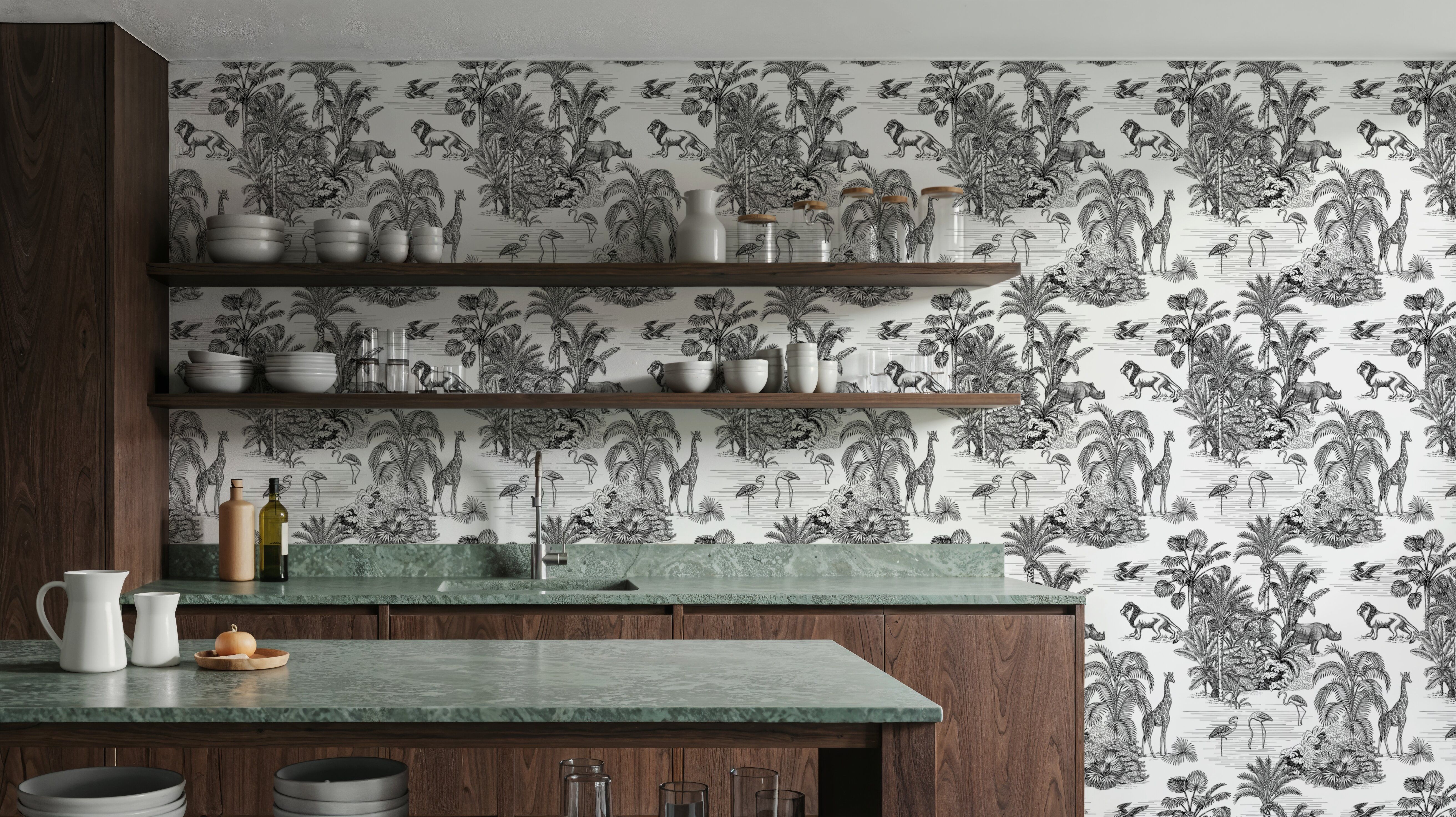 Jungle Animals Toile