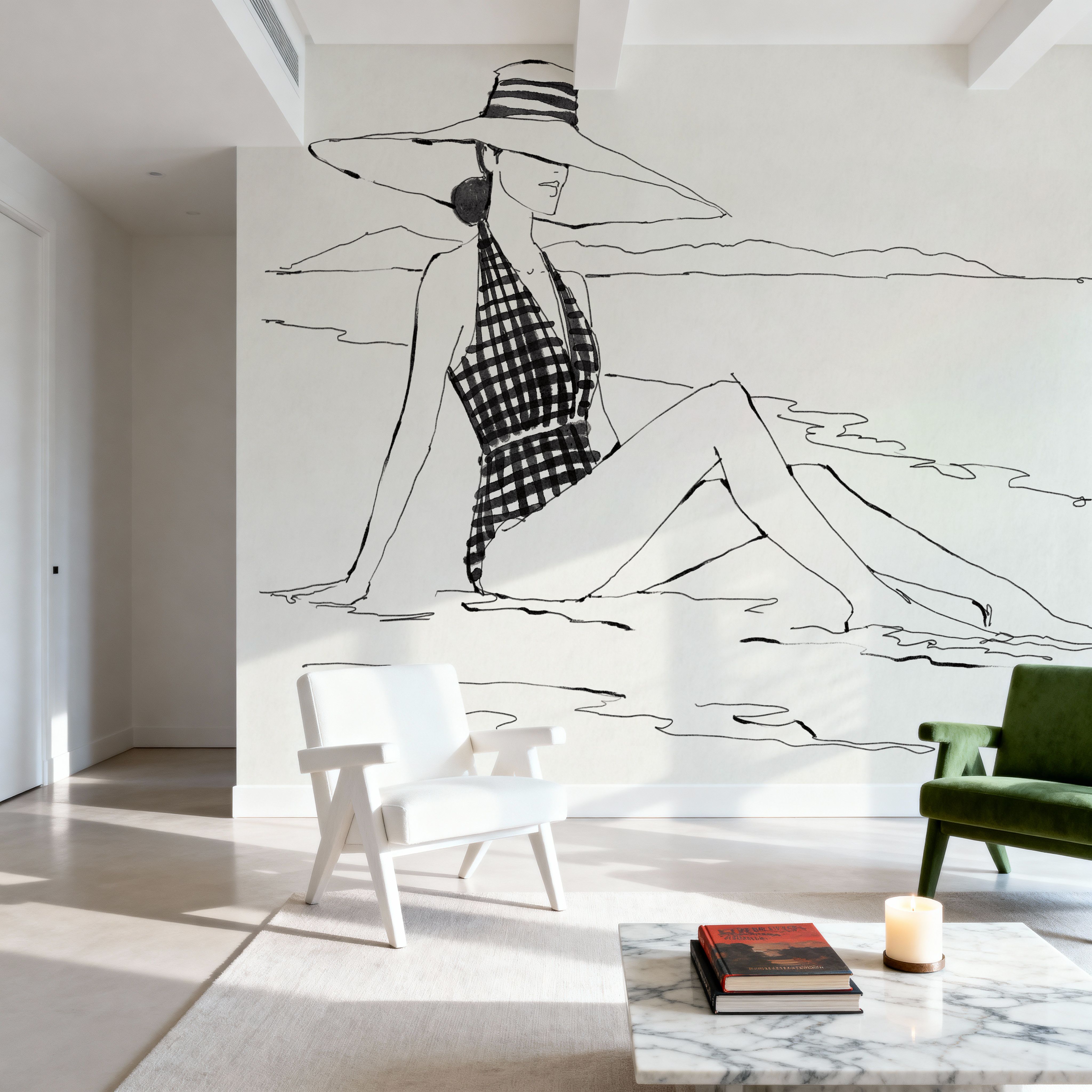 Bathing Beauties I Neutral