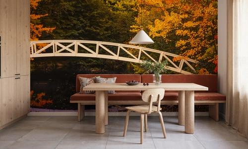 Autumn Footbridge
