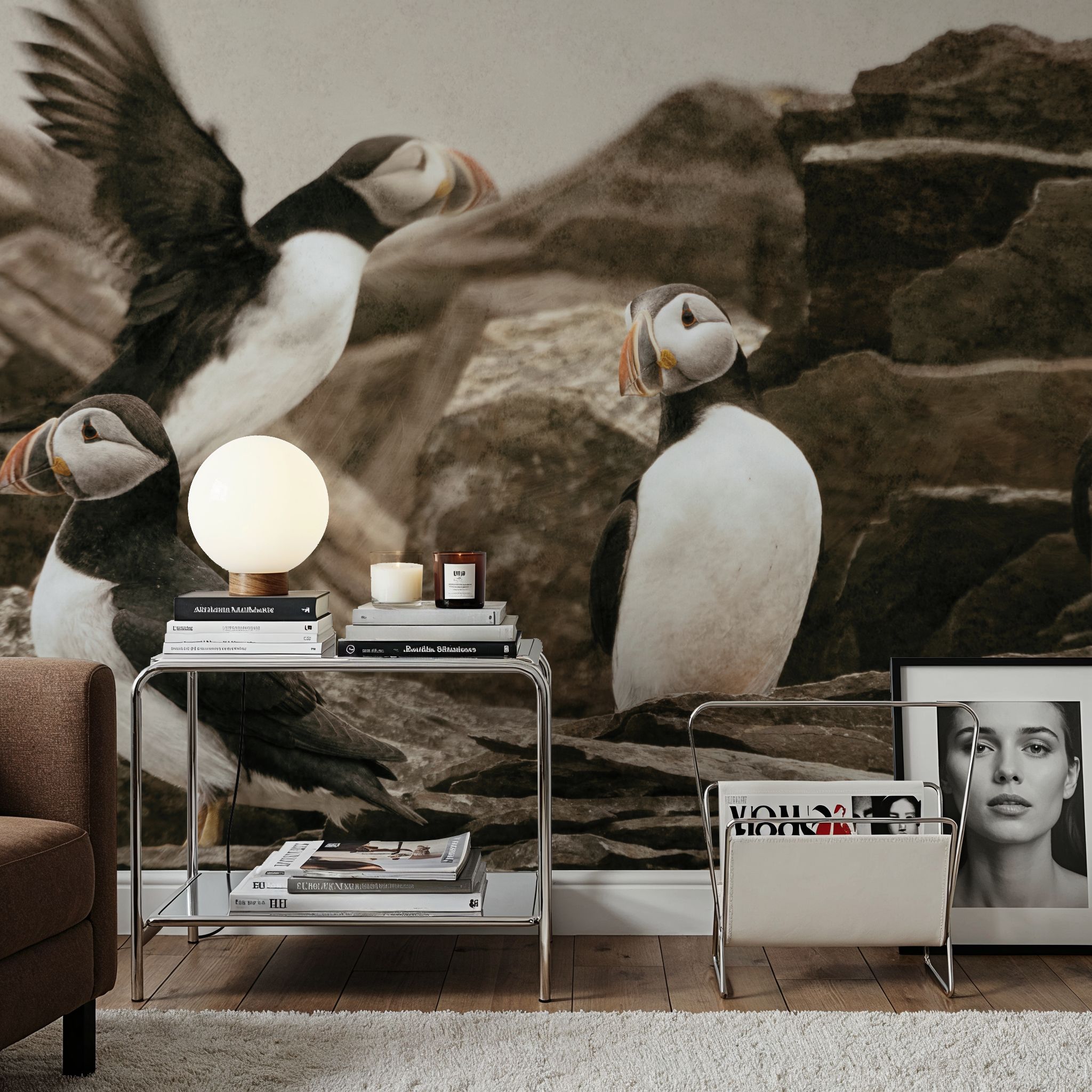 Atlantic Puffin Colony