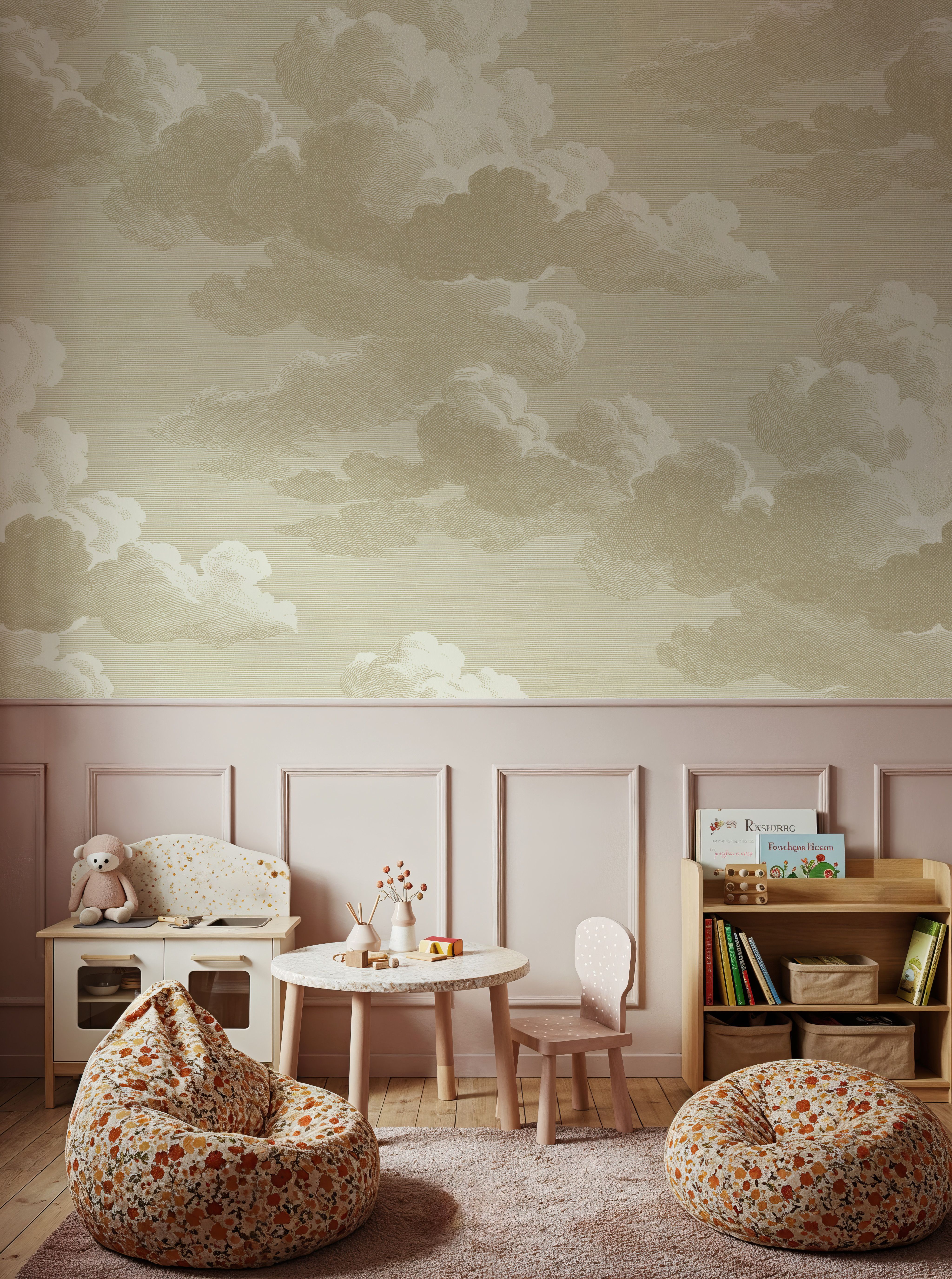 Intaglio Clouds, Sand