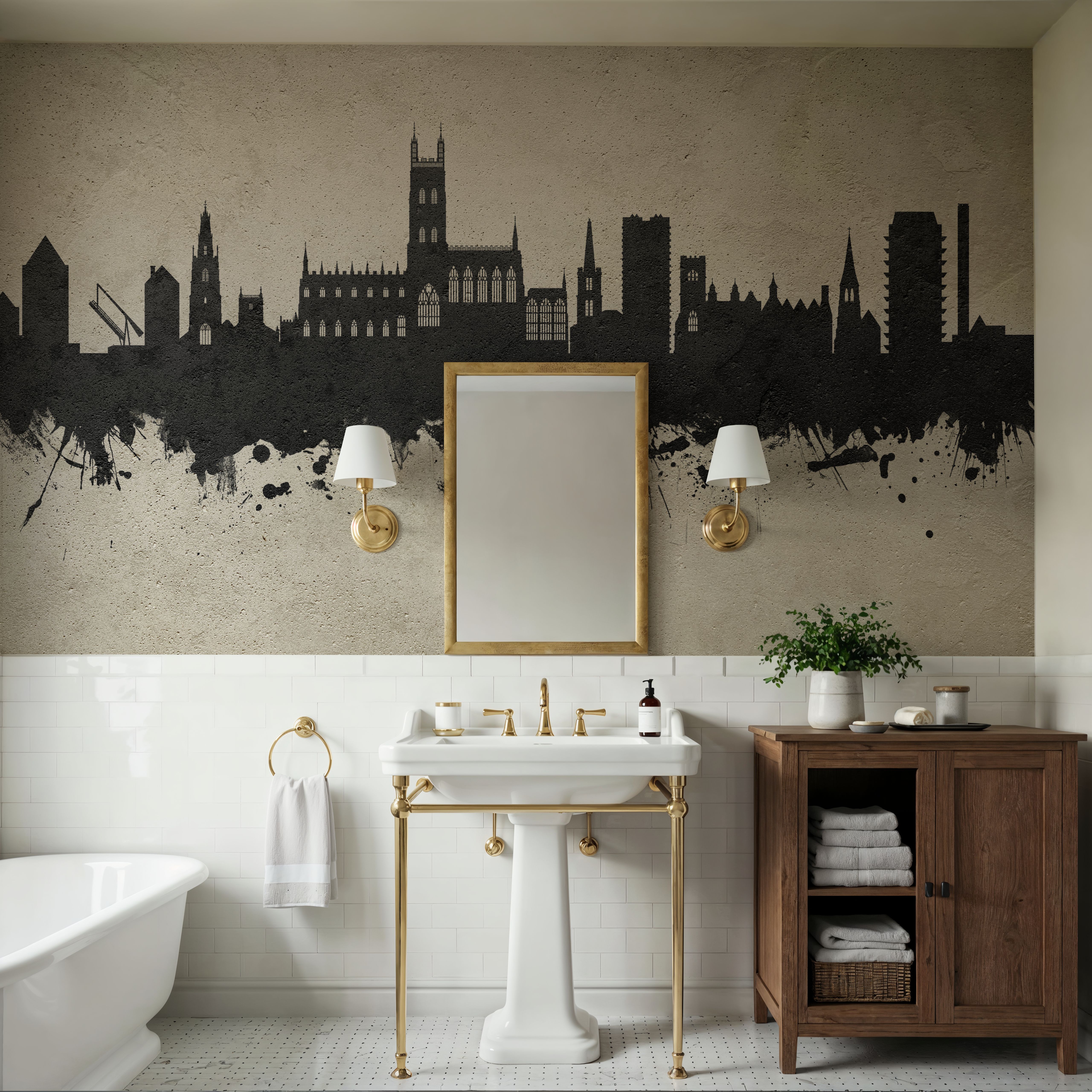 Gloucester England Skyline Concrete