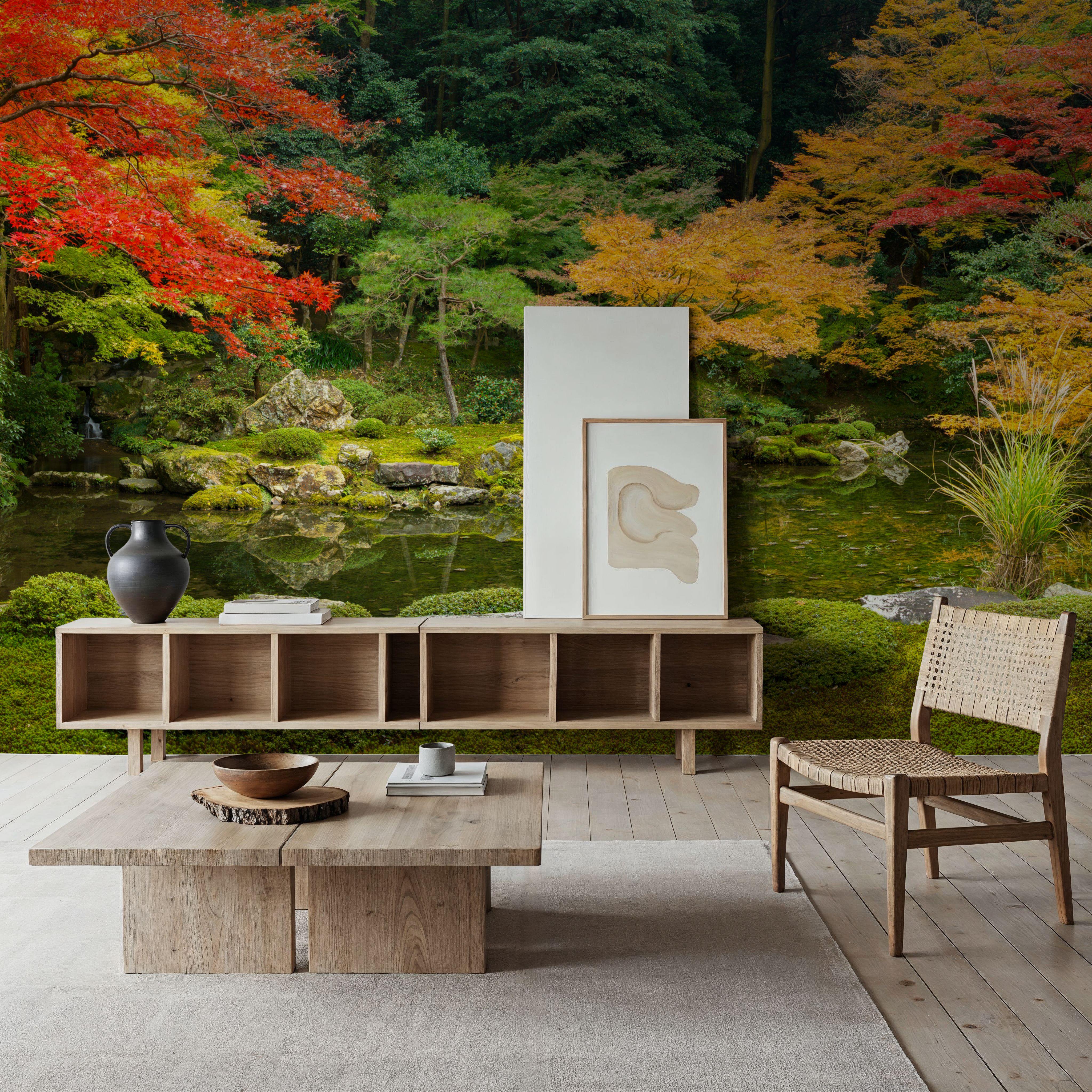 Japanese Garden Colors, Wallpaper