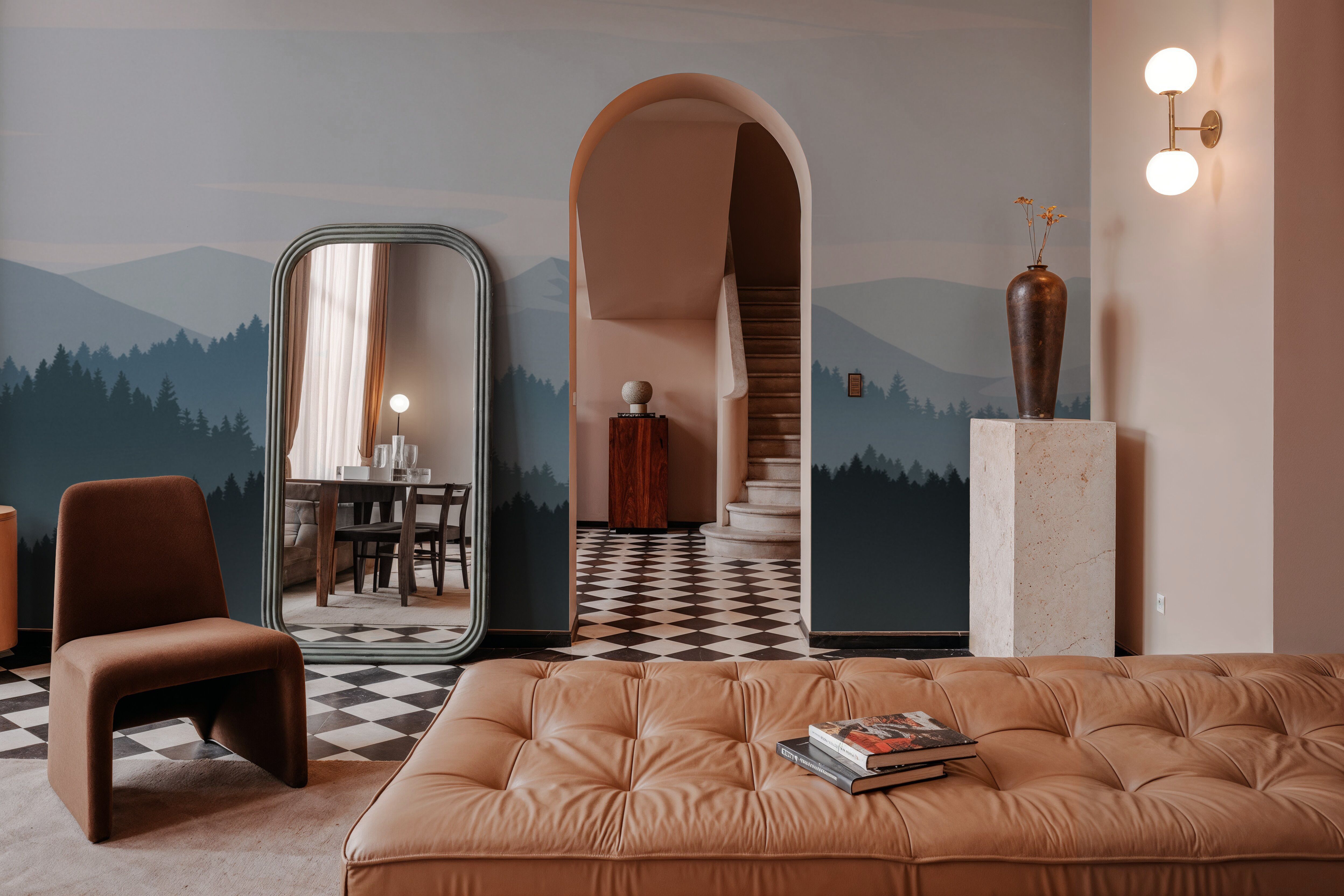 Mountain Blues in Paper