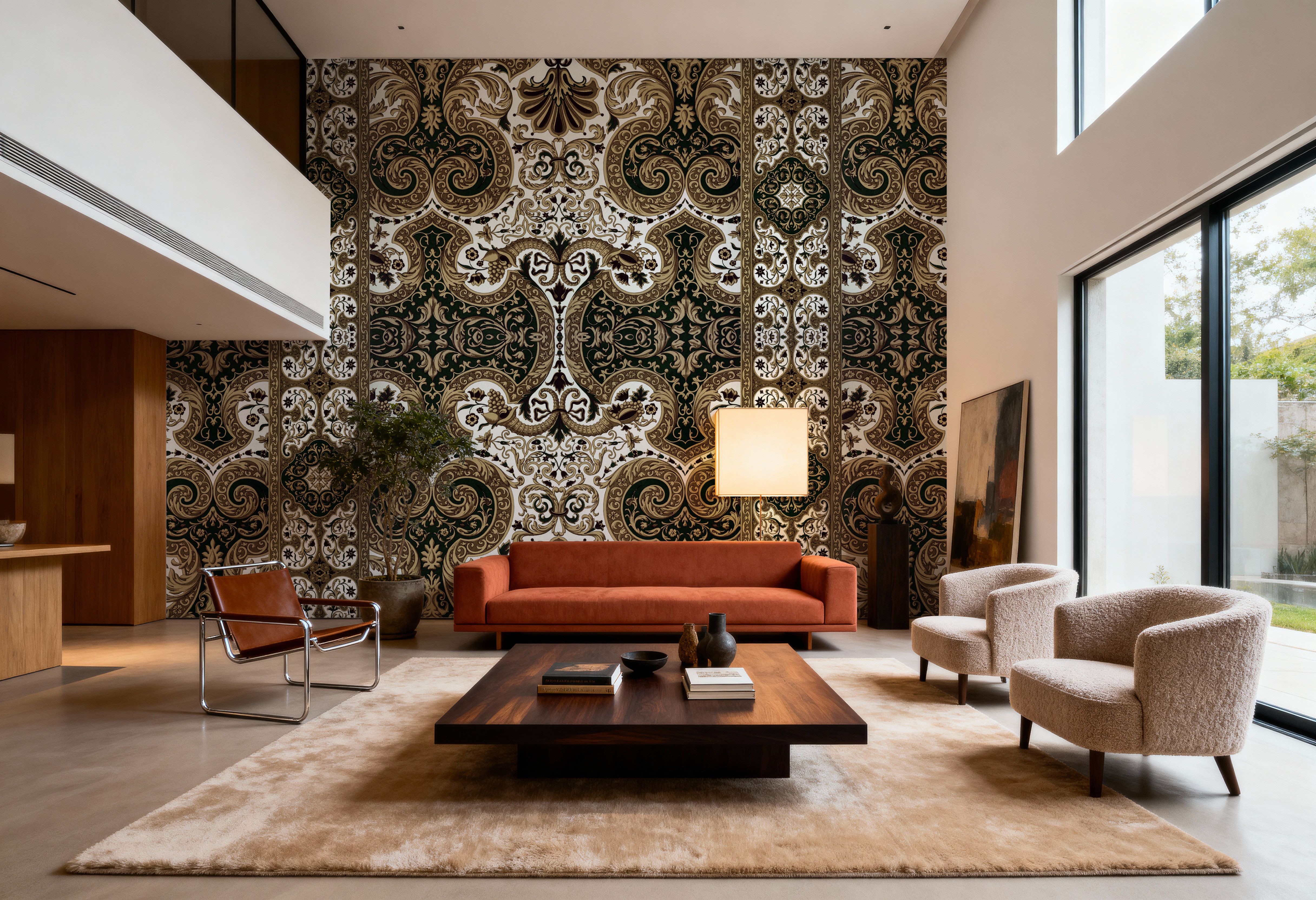 Golden Versailles, Dijon, Tapet