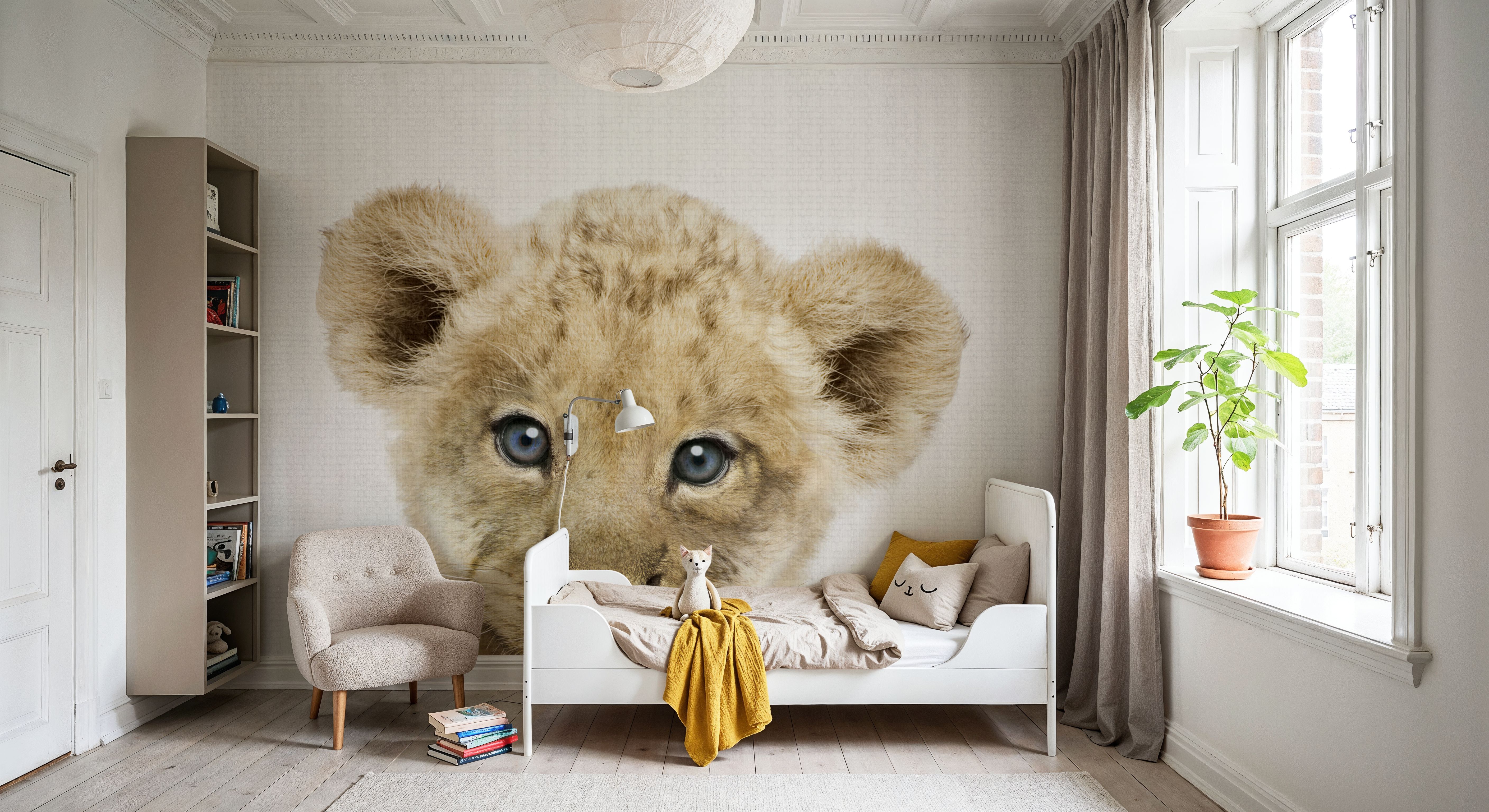 Peekaboo Baby Lion