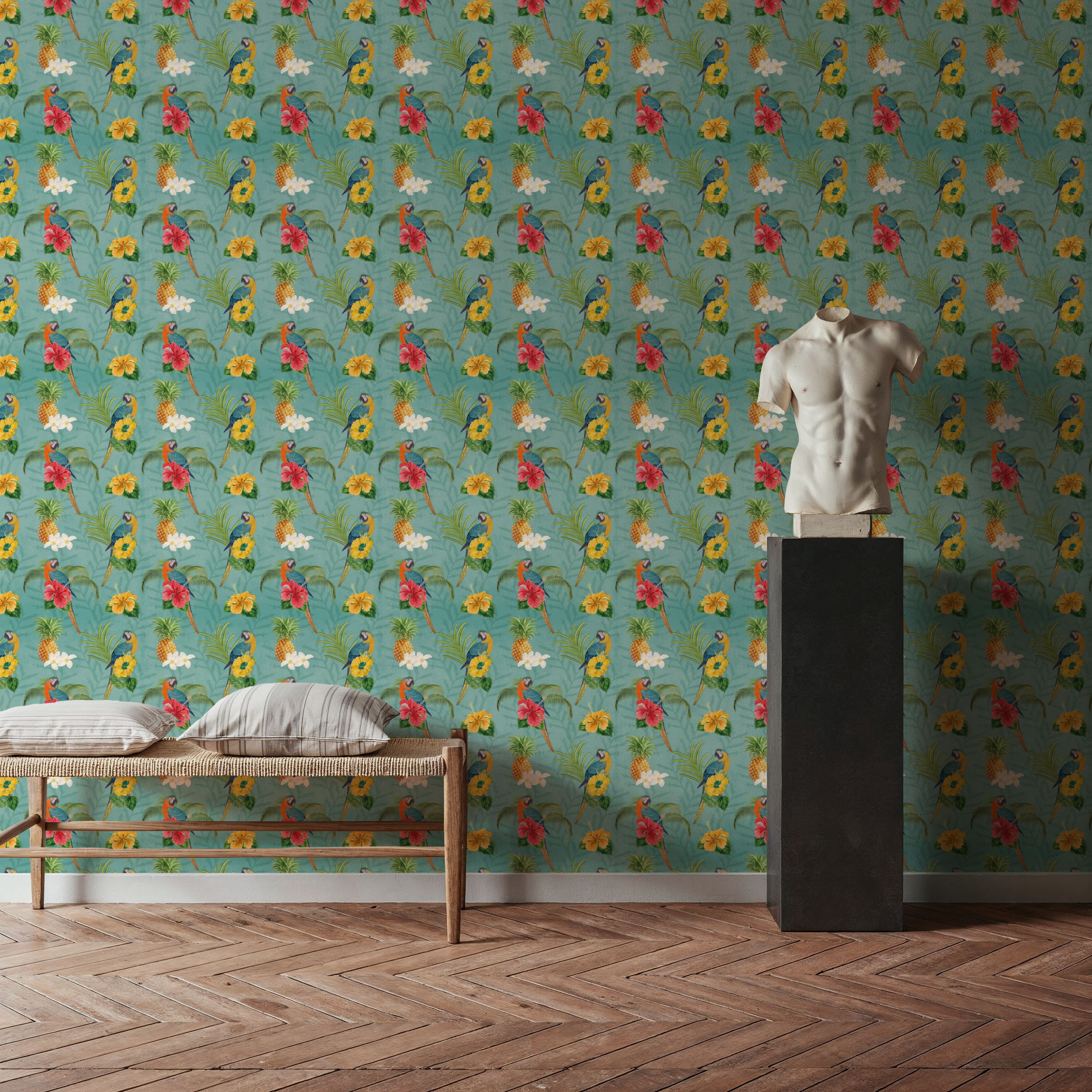 Parrot Paradise Turqouise