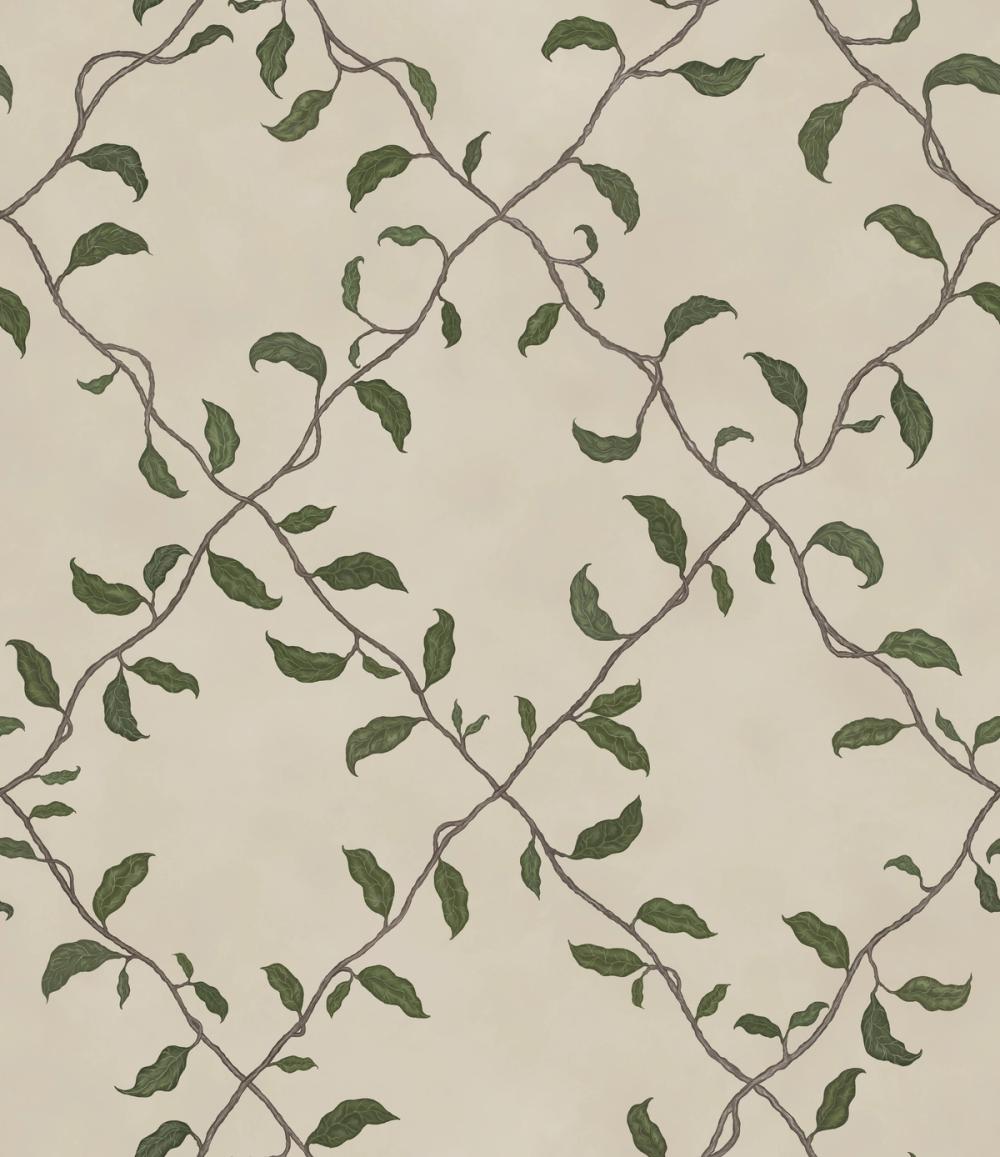 Emerald Trellis, Light Beige