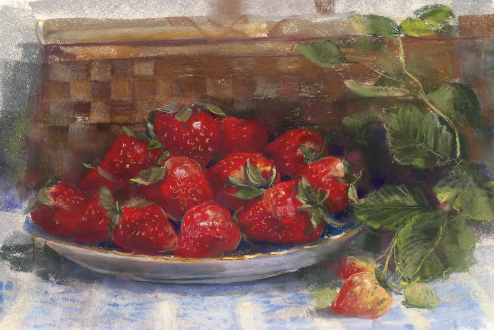 Plate of Strawberries