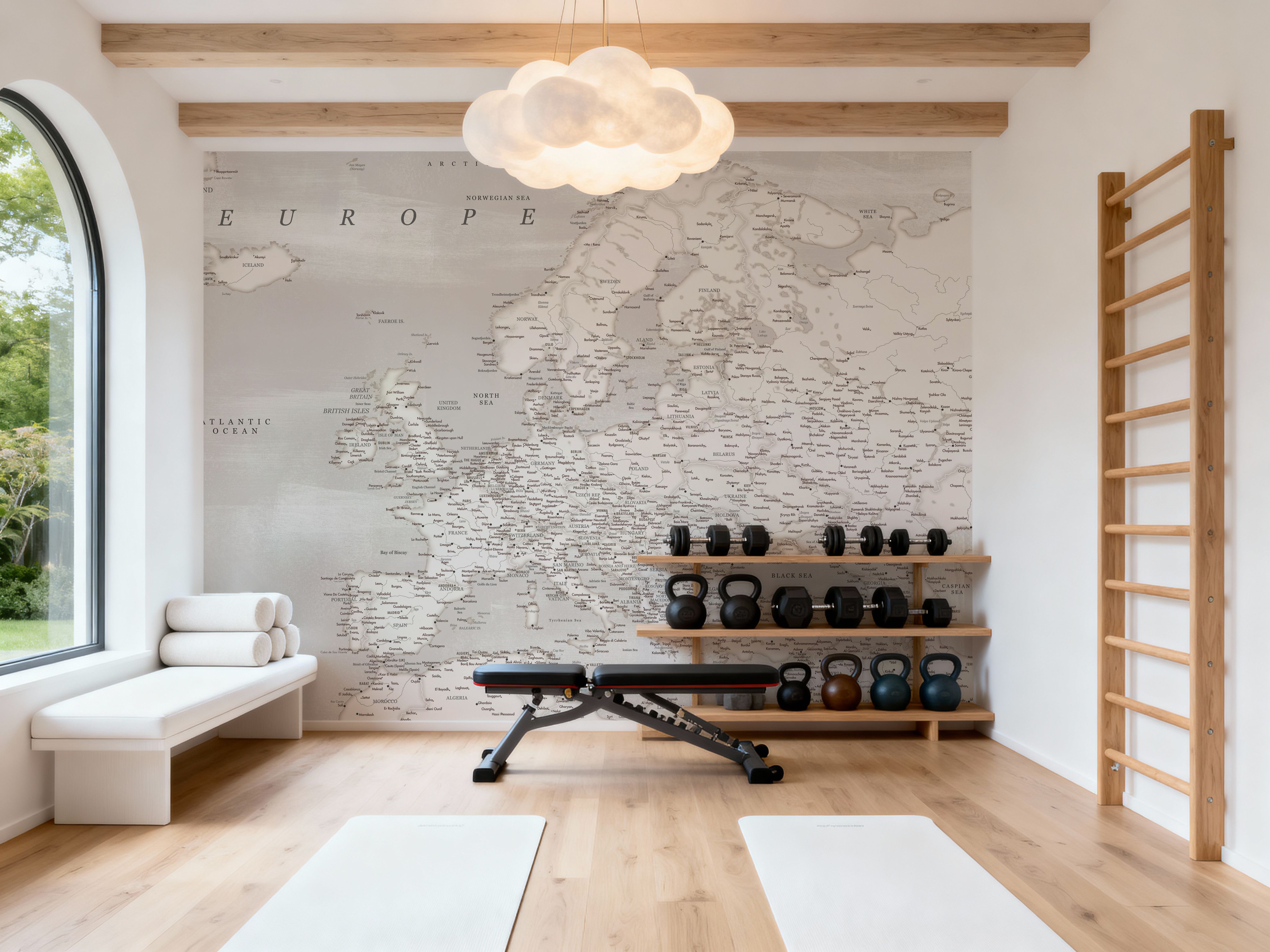 Europe Map Detailed - Lysander