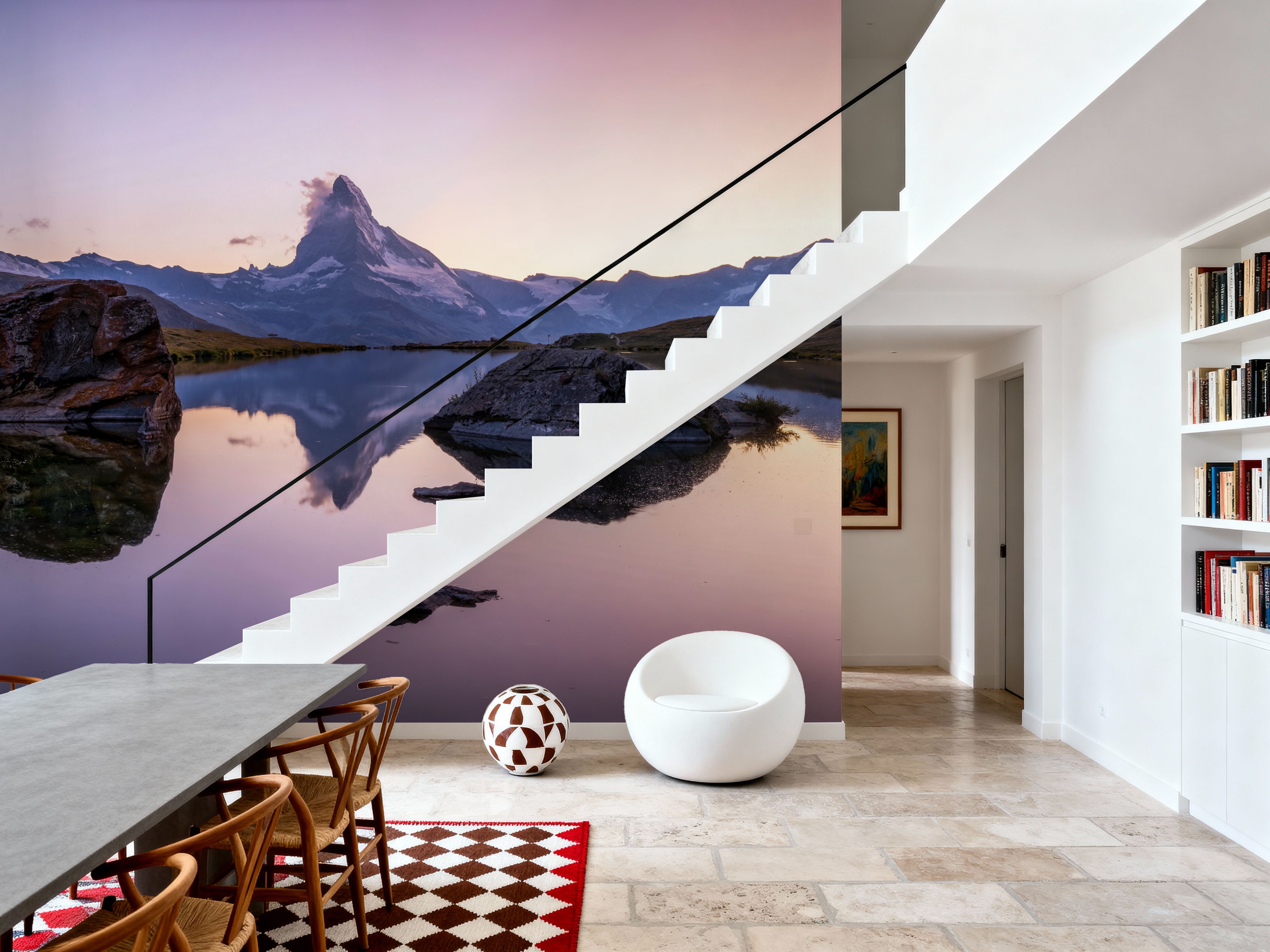 Matterhorn Reflections Pink