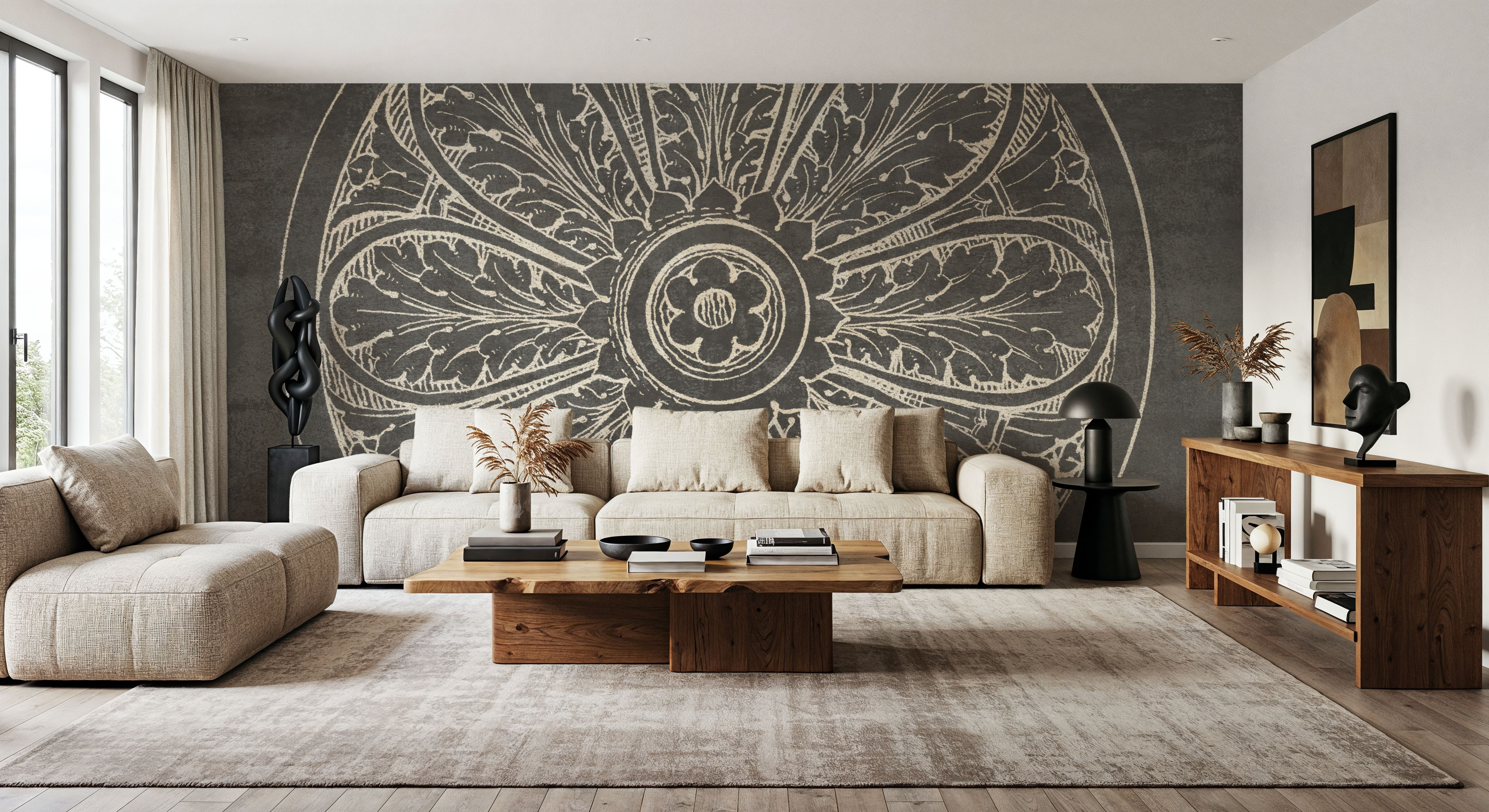 Rosette VIII Gray