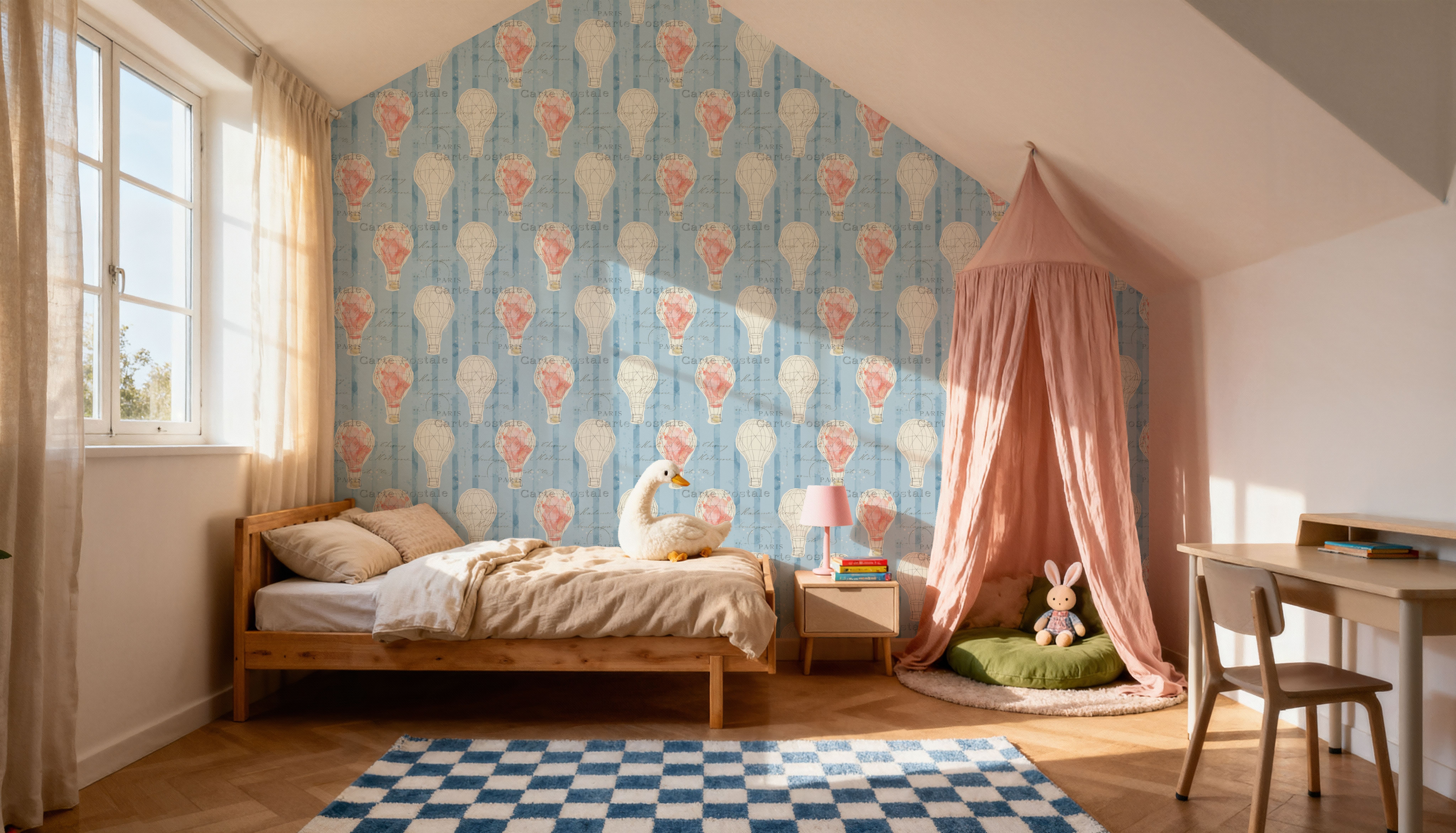 Balloon Thoughts Blue