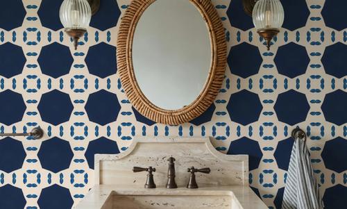 Kaleidoscope Indigo